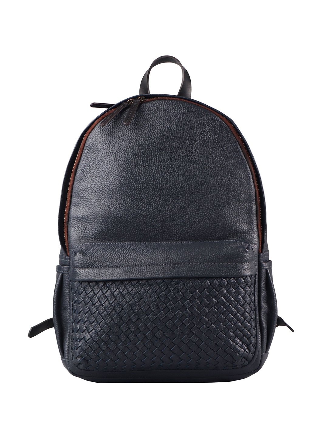 

OUTBACK Men Upto 16 Inch Textured Medium Backpack, Navy blue
