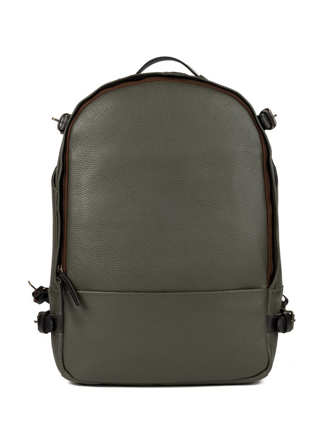 

OUTBACK Men Up to 16 Inch Textured Compression Straps Ergonomic Backpack, Olive