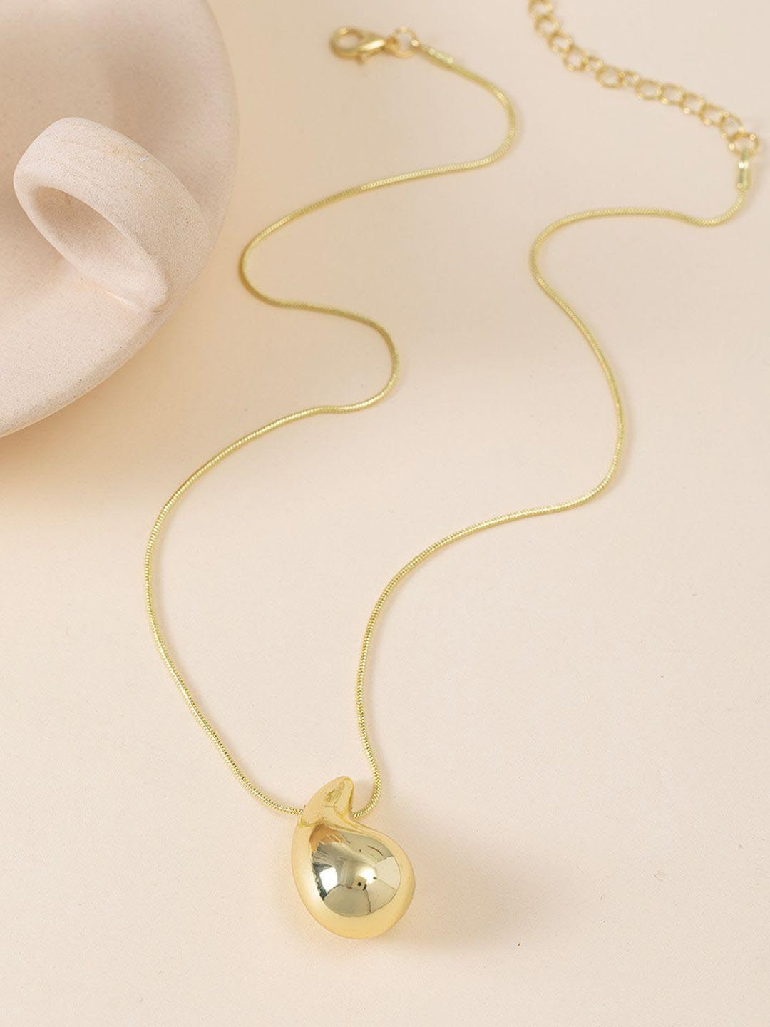 

FIMBUL Gold-Plated Pendant With Chain
