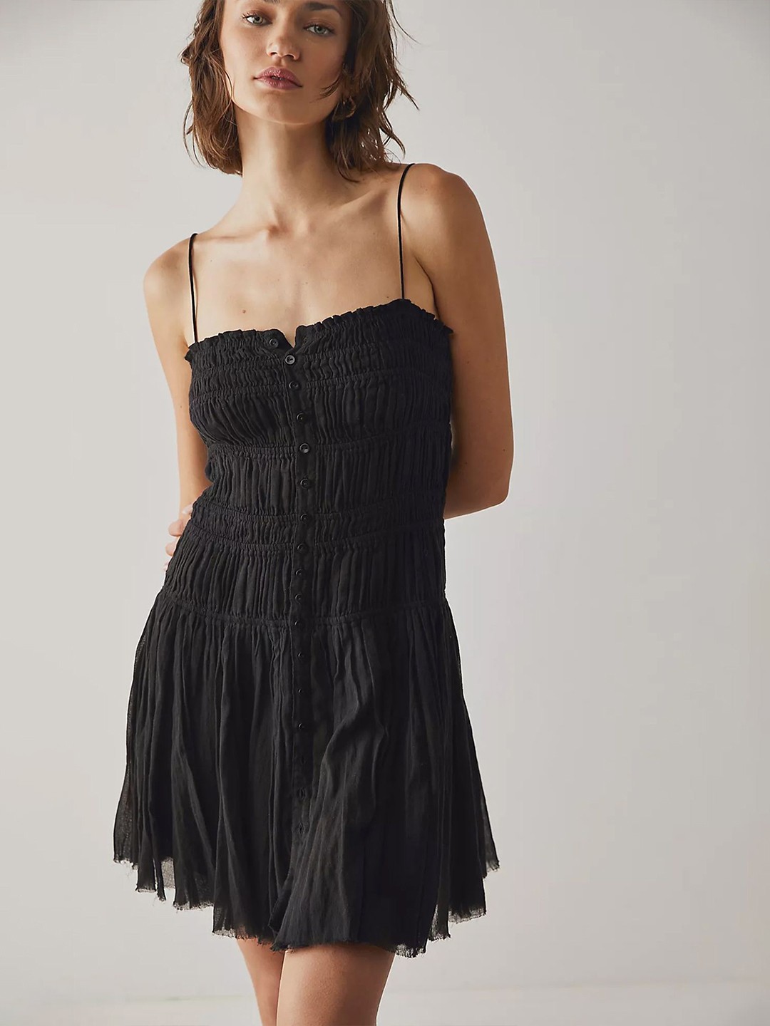 

LULU & SKY Fit & Flare Dress, Black