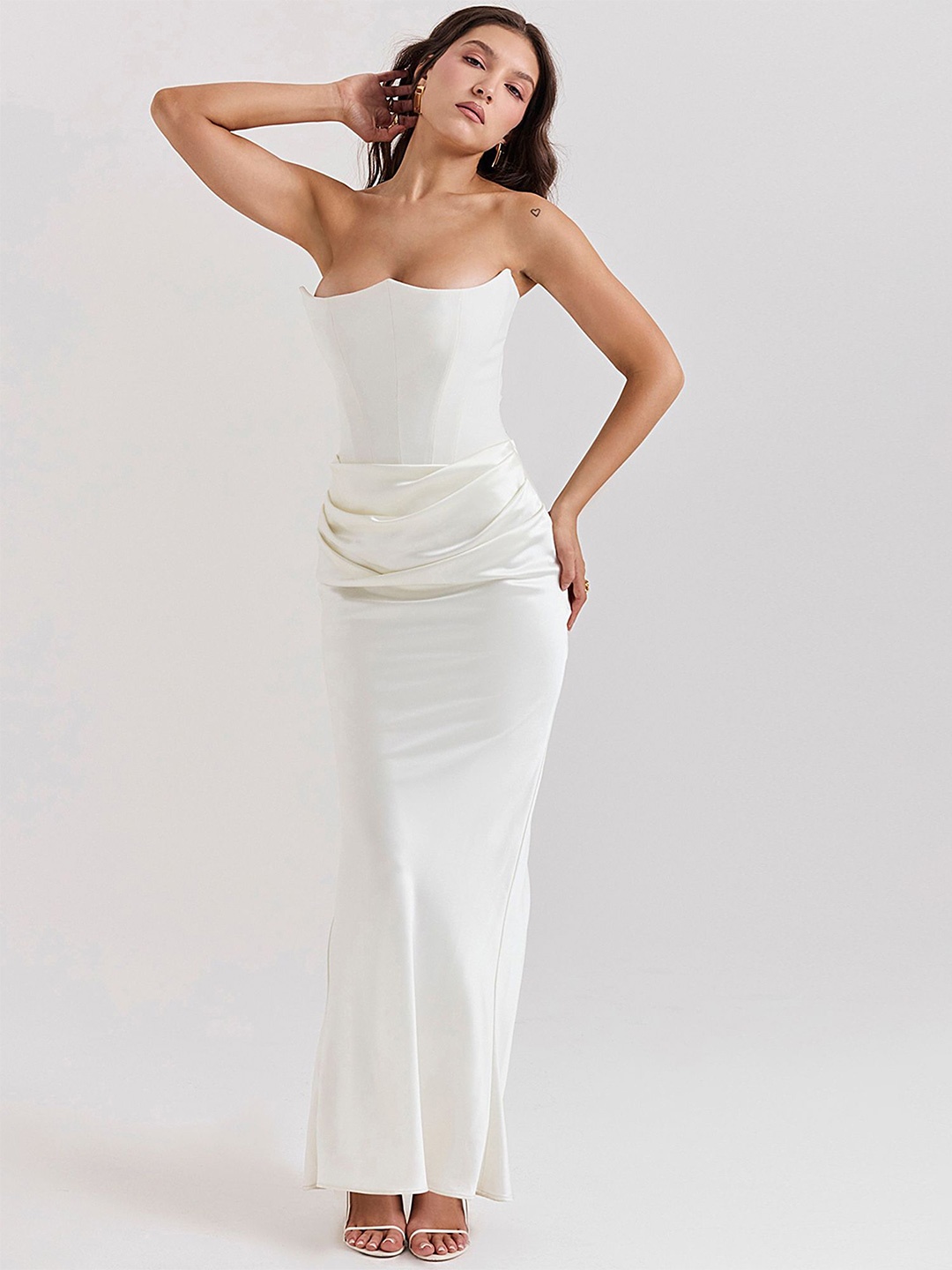 

LULU & SKY Maxi Dress, White