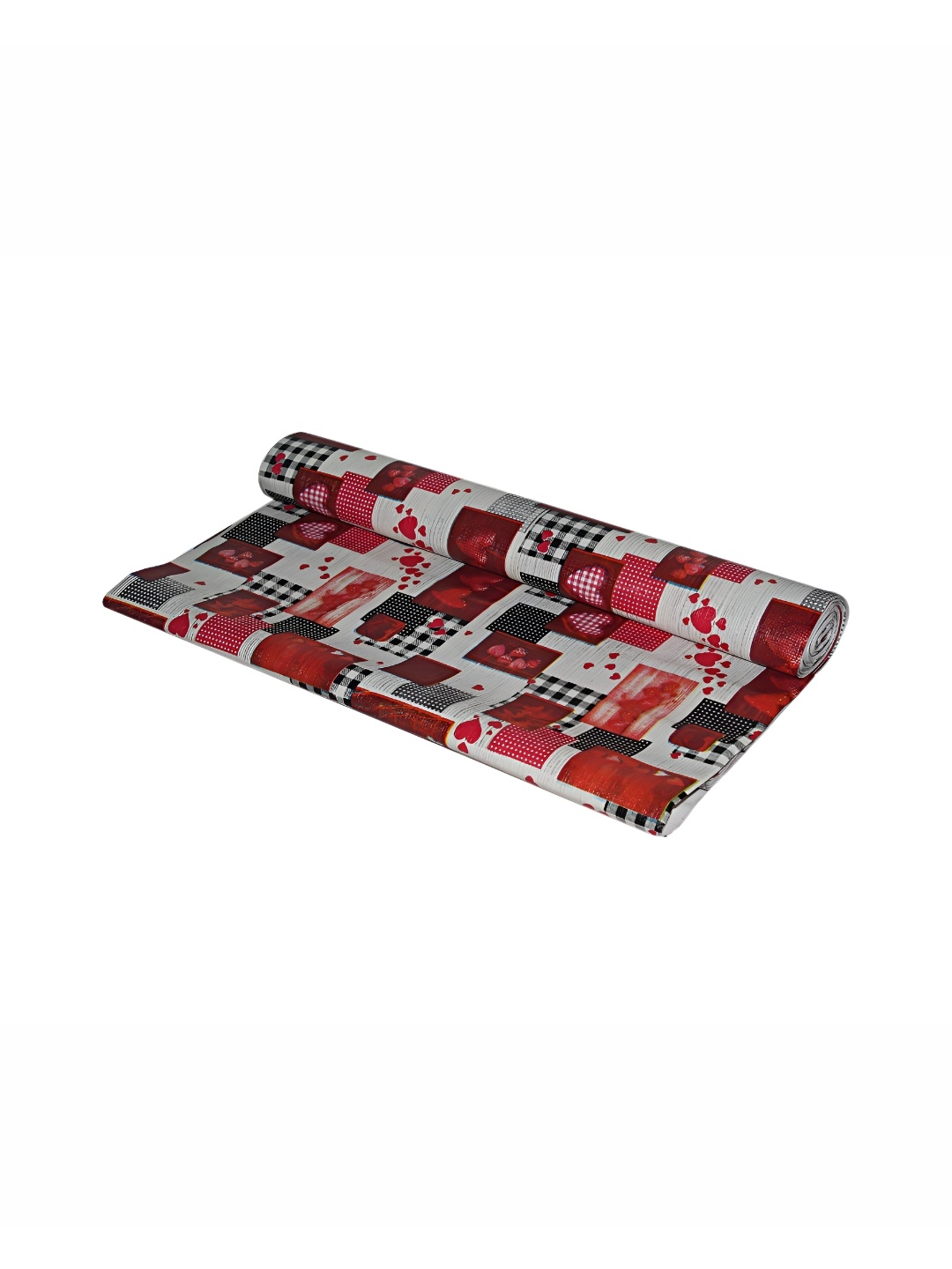 

Dakshya Industries Red Printed Water Resistant Shelf Liner Organisers