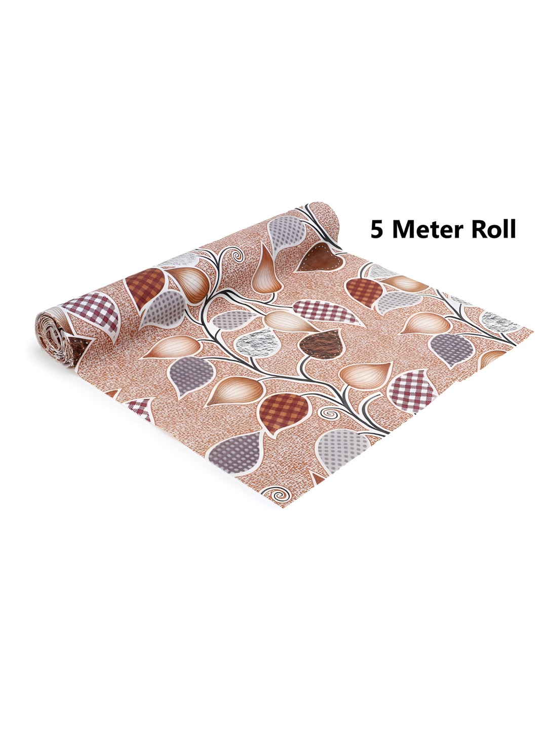 

Dakshya Industries Beige & Brown Printed Water Resistant Shelf Liner Organiser