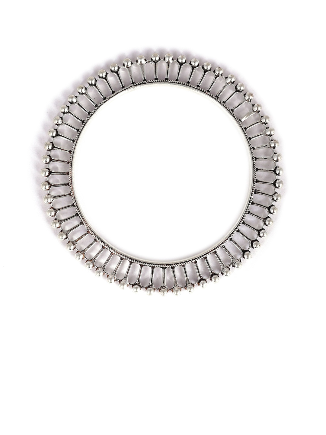 

Shyle 925 Sterling Silver Oxidised Bangles