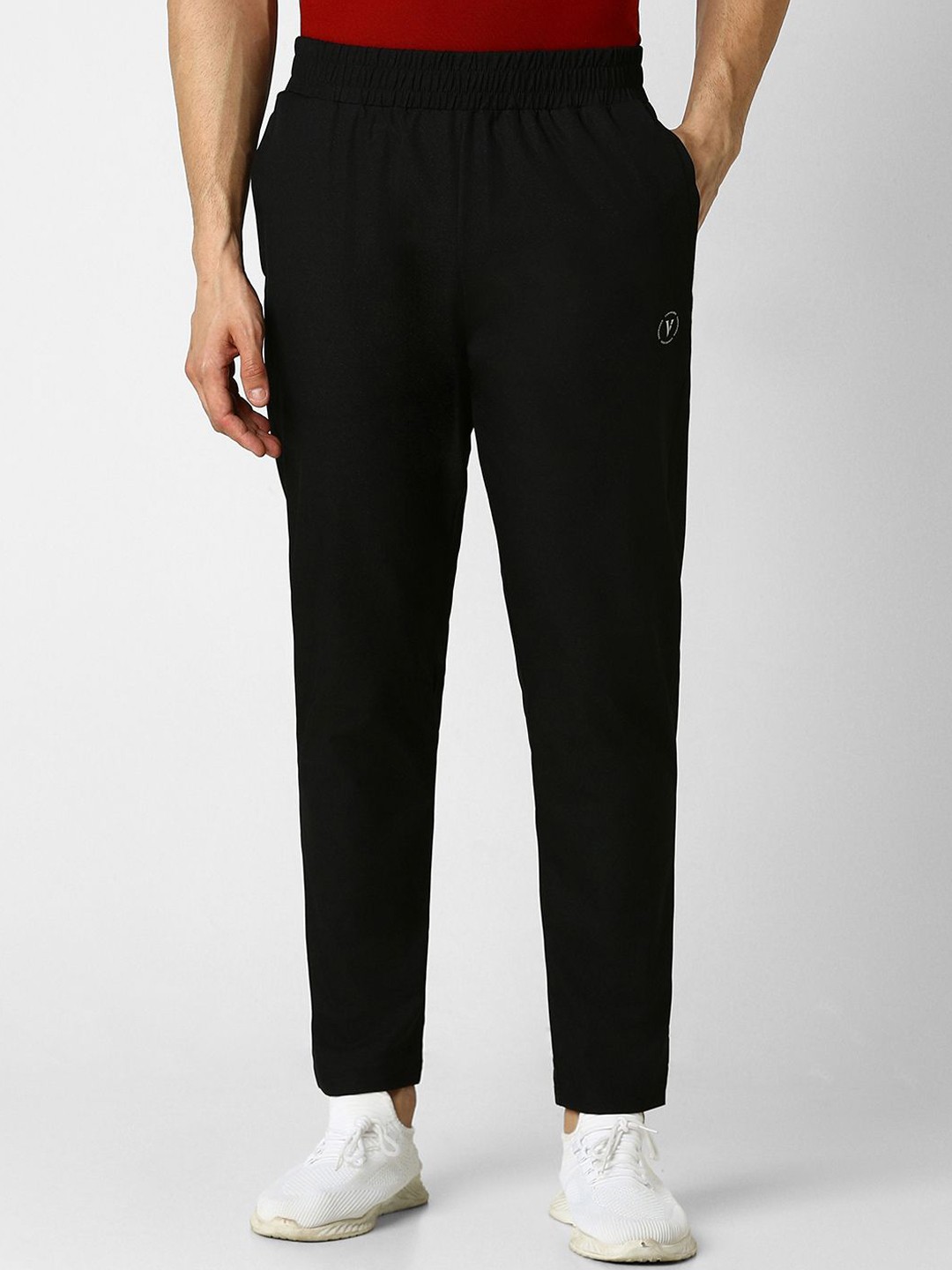 

Van Heusen Flex Men Slim-Fit Mid Rise Track Pants, Black