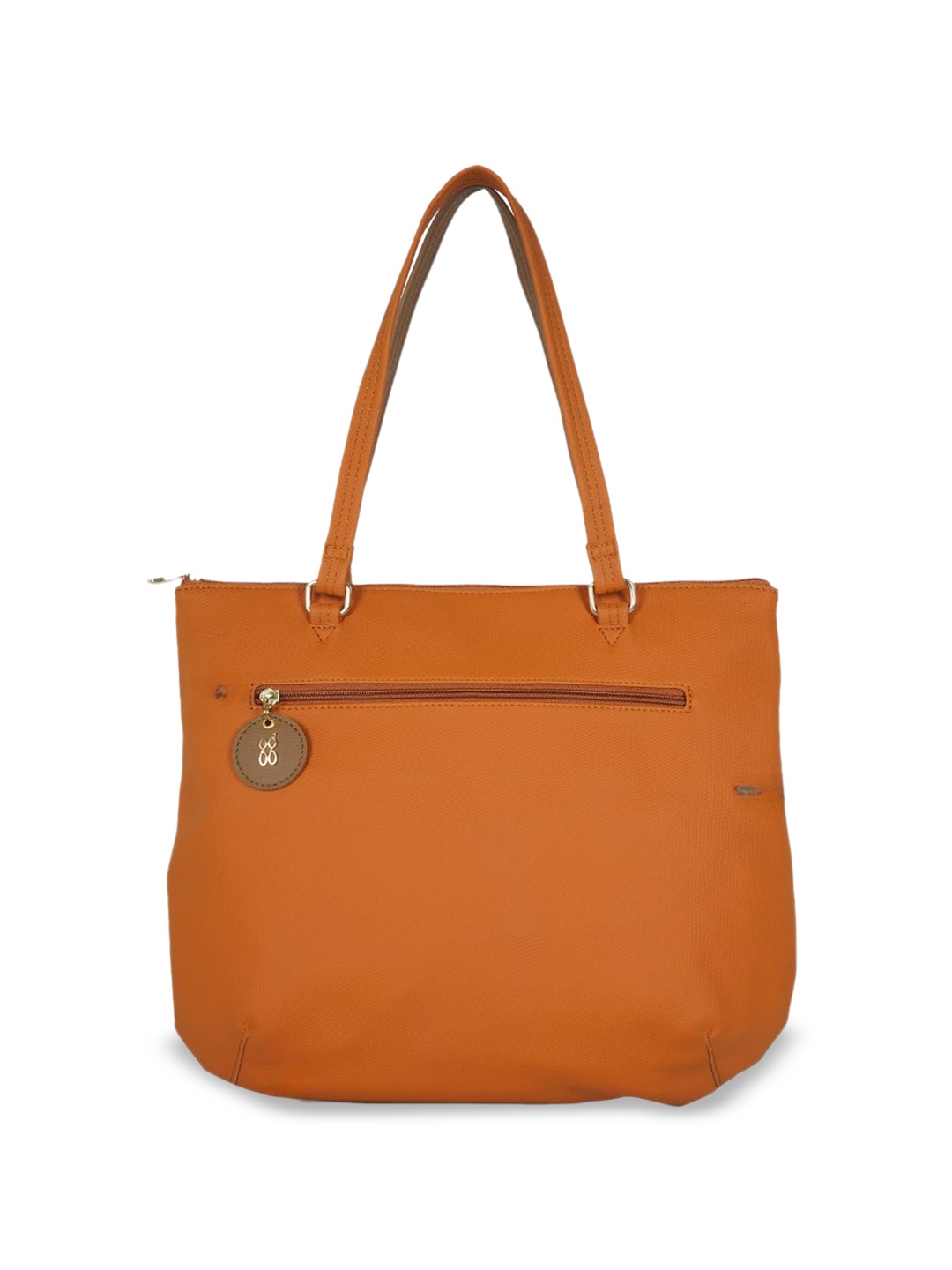 

Baggit Solid Zip Closure Shoulder Bag, Orange