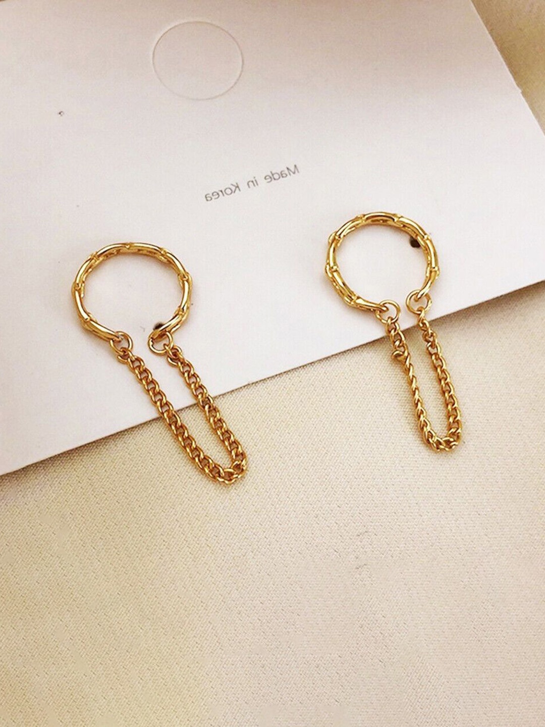 

EL REGALO Contemporary Earcuffs, Gold