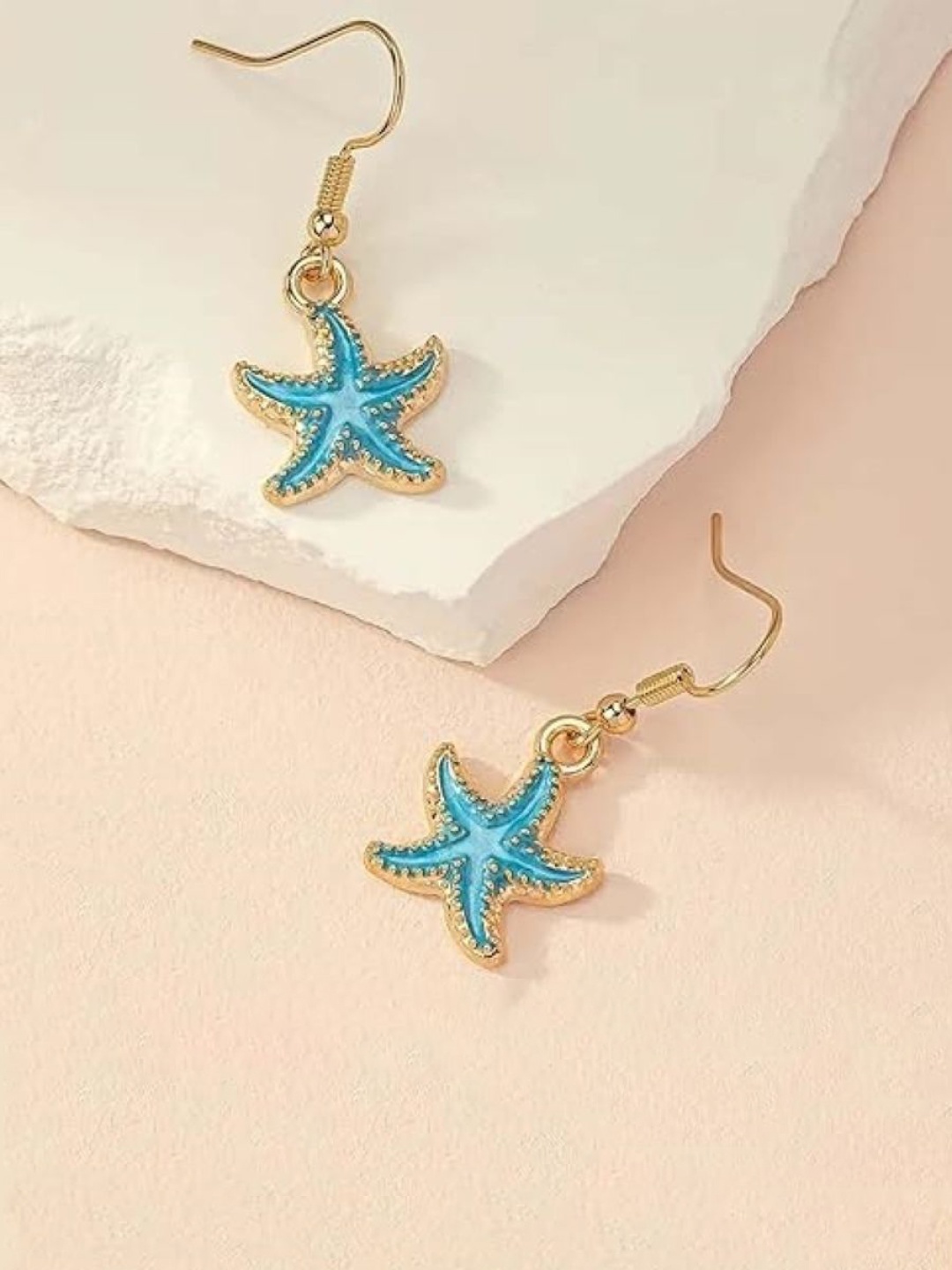 

EL REGALO Contemporary Drop Earrings, Gold