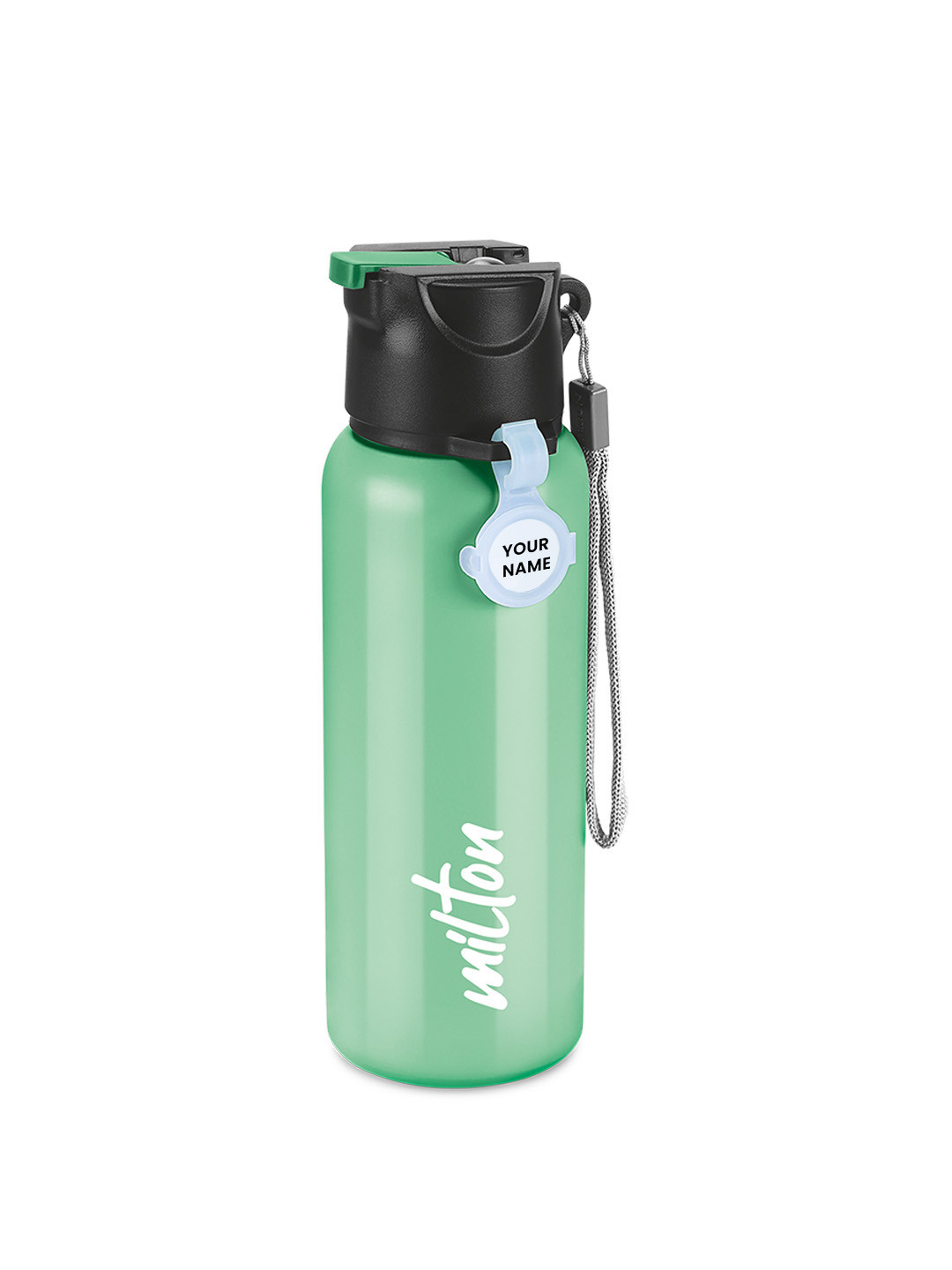 

Milton Green Sipstar 600 Stainless Steel Water Bottle with Straw Lid Leak Proof Sipper 560ml