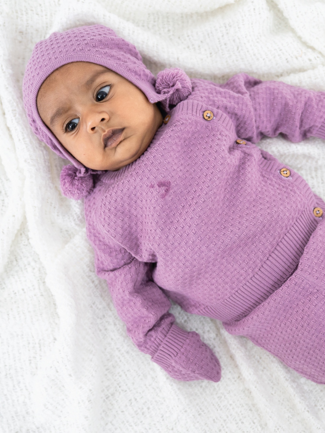 

A Toddler Thing Infant 5-Pcs Baby Apparel Gift Set, Lavender