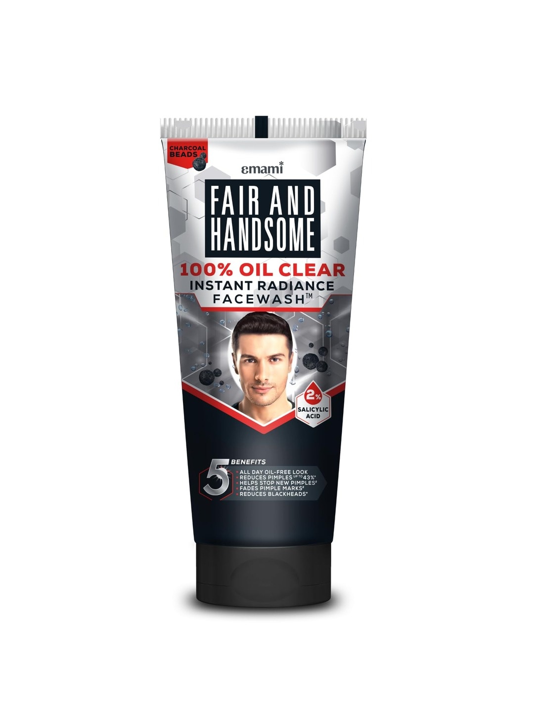 FAIR AND HANDSOME Instant Radiance Oil Clear Face Wash To Reduce Pimples 