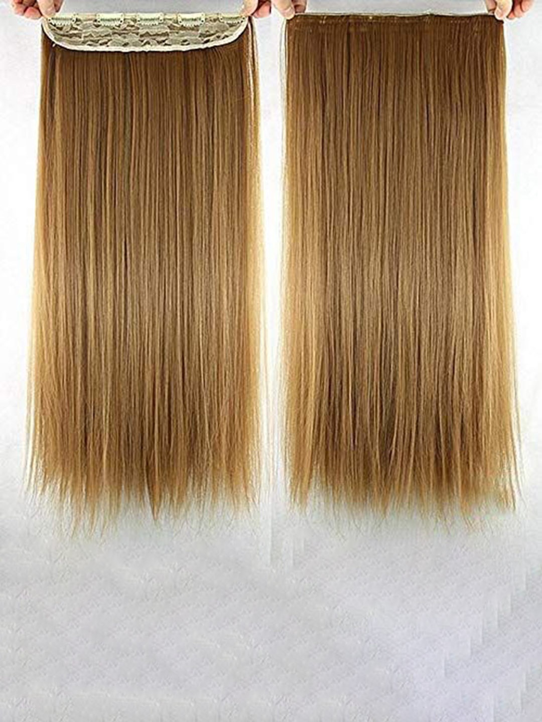 

CRIBE 5 Clip-On Golden Hair Extension, Gold