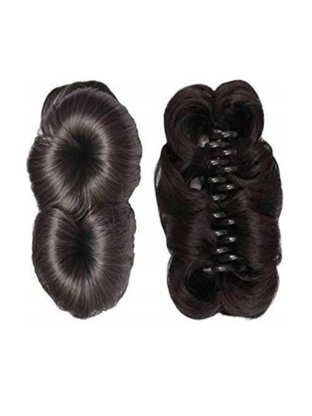 

CRIBE Brown Long Clutcher Juda Bun