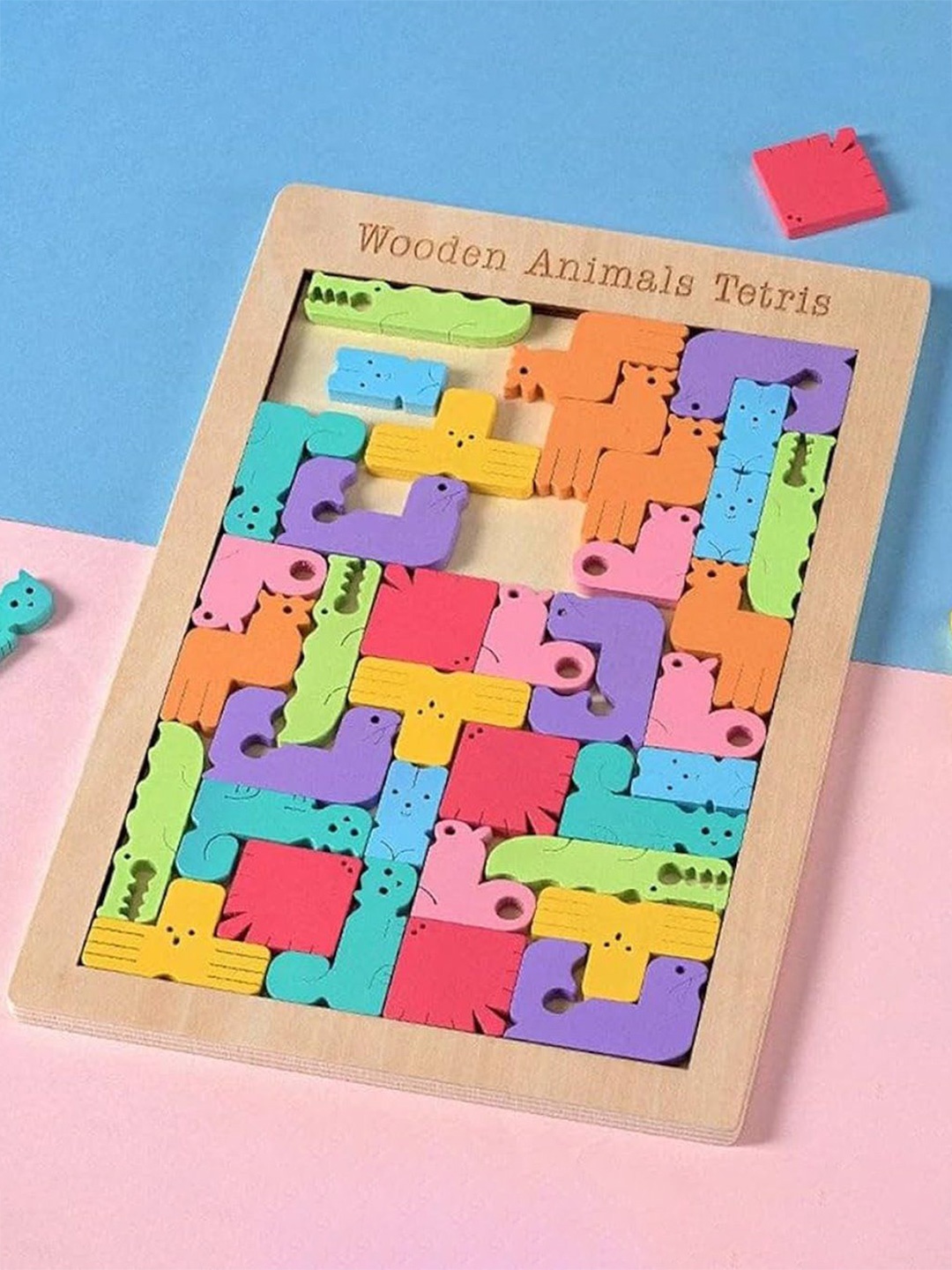 

MUREN Non-Allergic Puzzles Activity Toys and Games, Brown