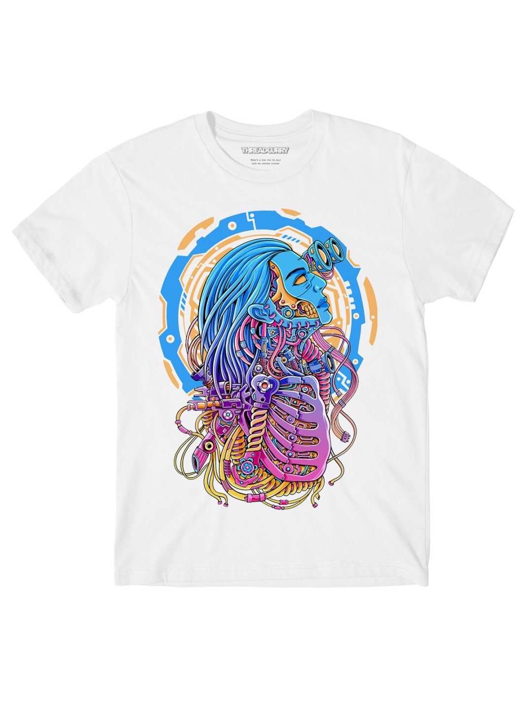 

THREADCURRY Boys Printed T-shirt, White