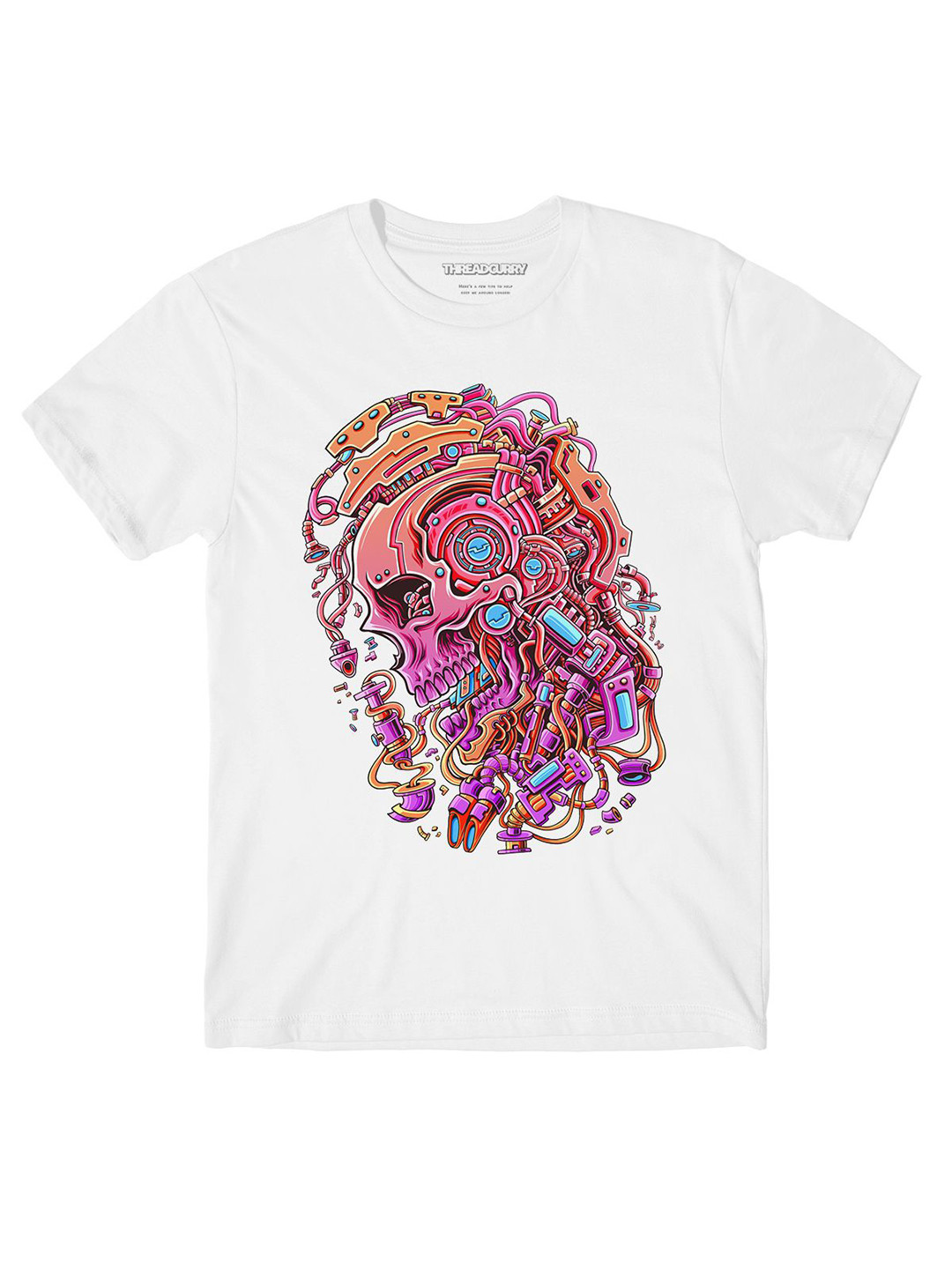 

THREADCURRY Boys Printed T-shirt, White