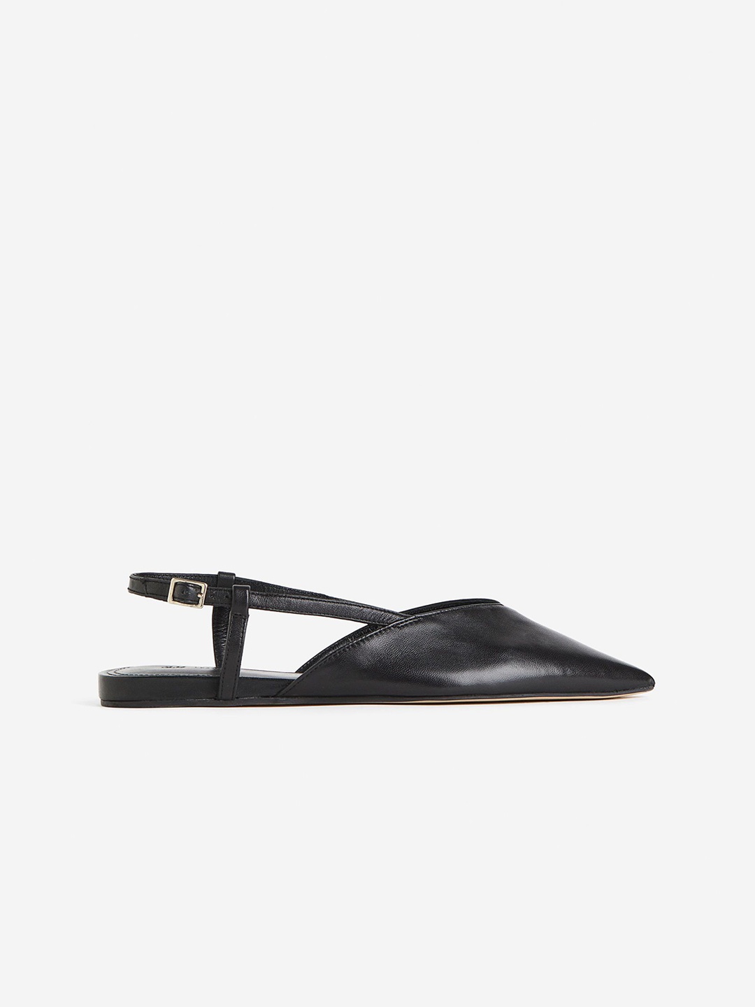 

H&M Pointed Toe Mules, Black