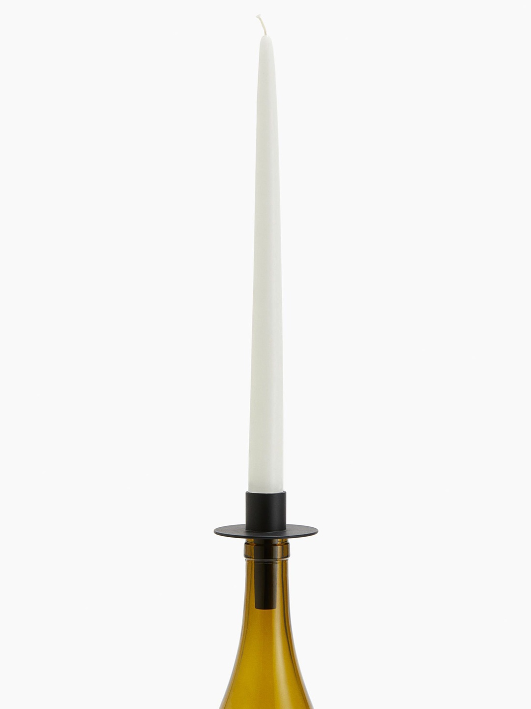 

H&M Black Bottle-Mounted Candle Holder