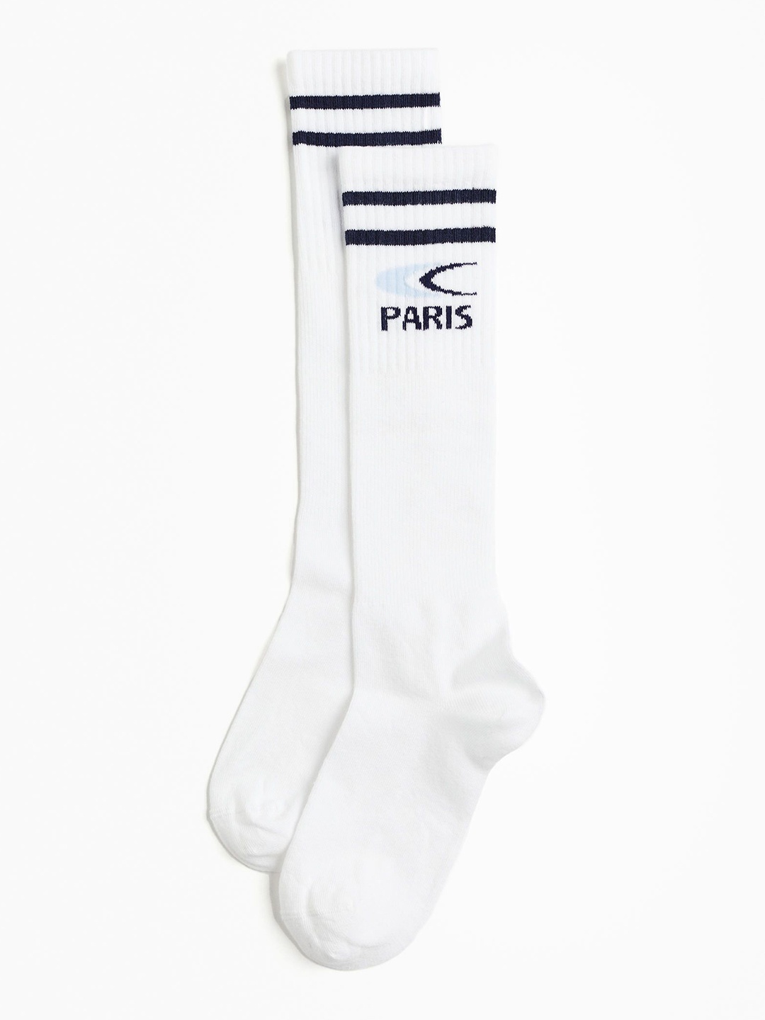 

H&M Knee Socks, White