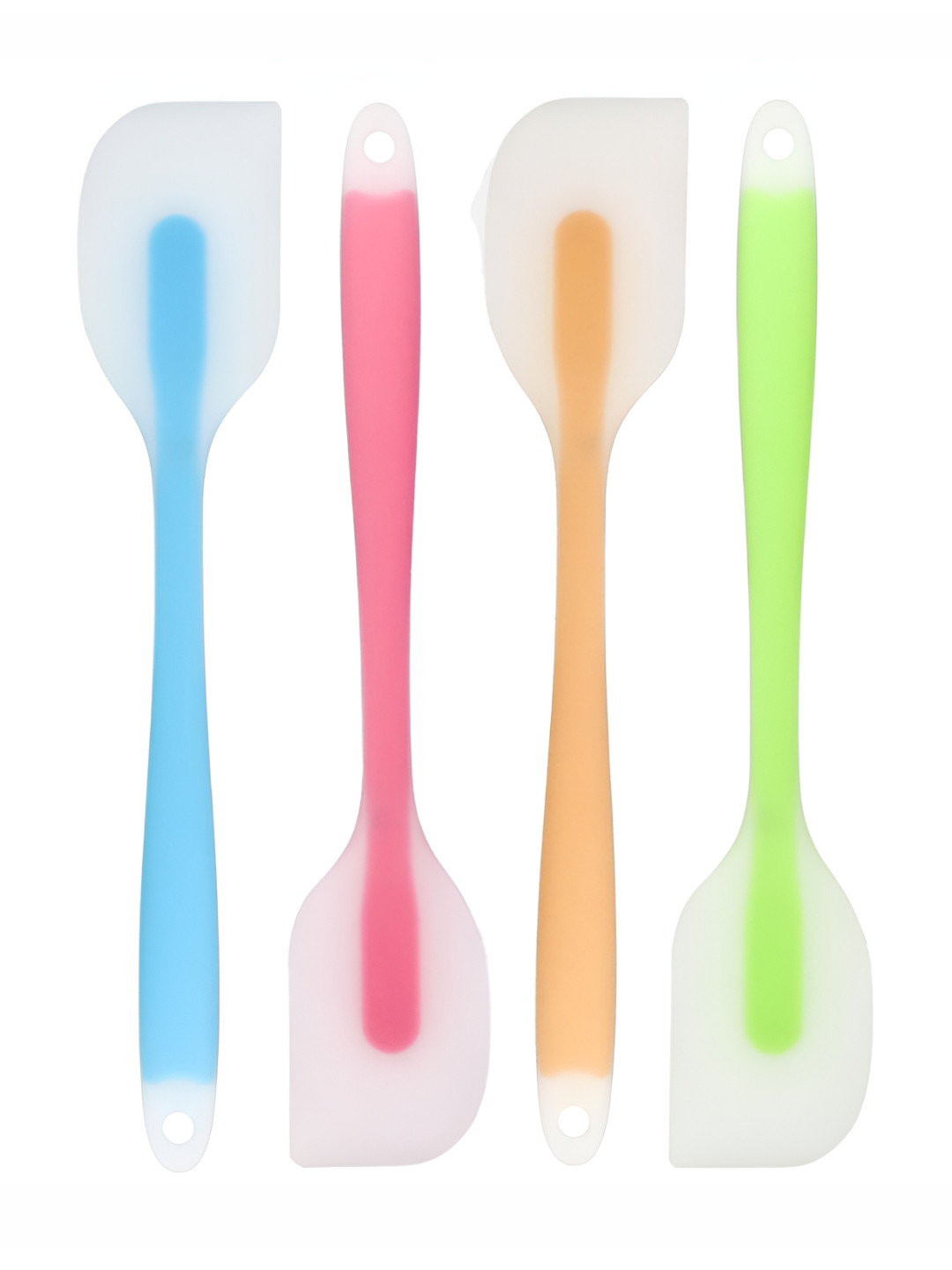 

P-Plus International Blue & Pink 4 Pieces Silicone Non-stick Spatula
