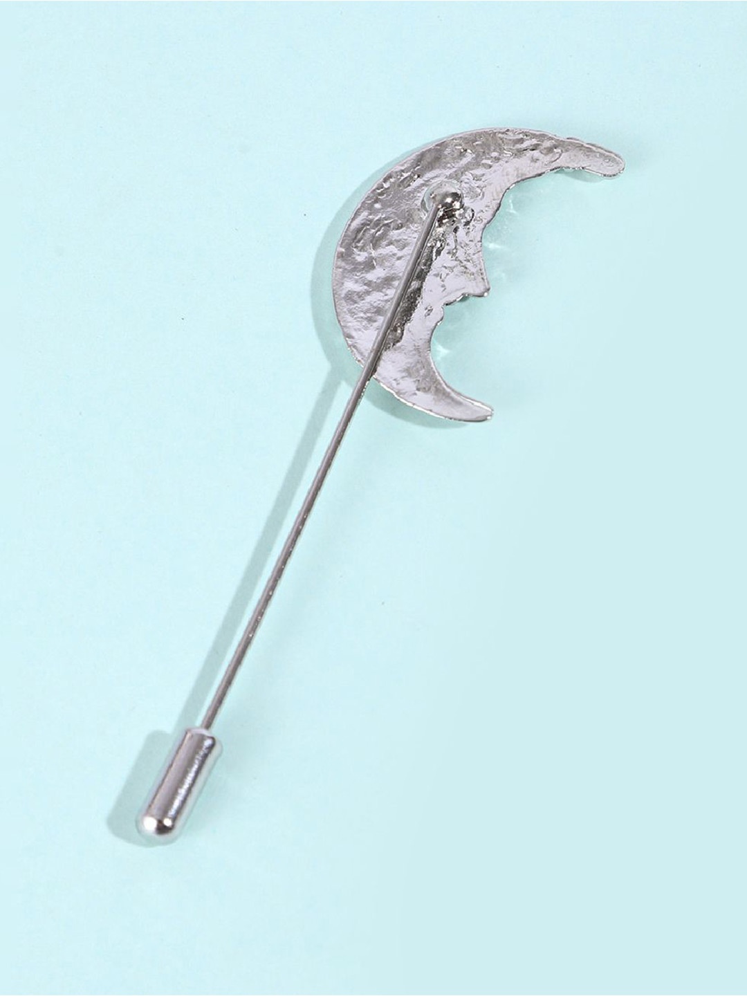 

SYGA Men Minimal Lapel Pin, Silver