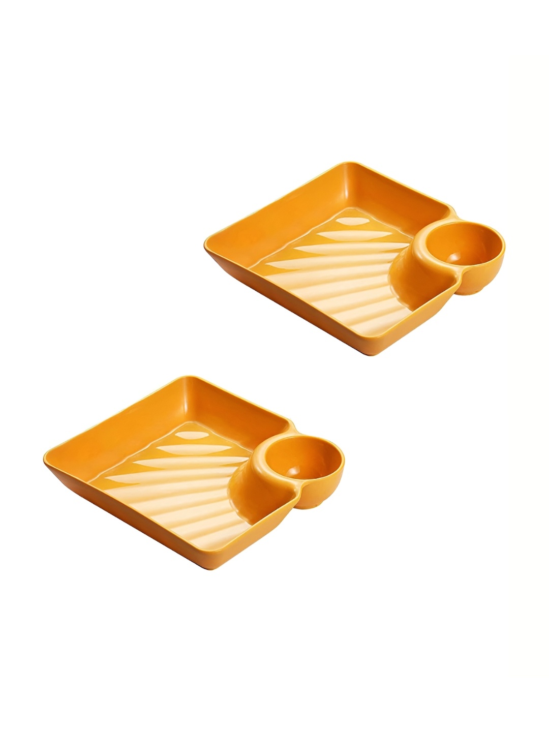 

P-Plus International Yellow 2 Pieces Serving Plates