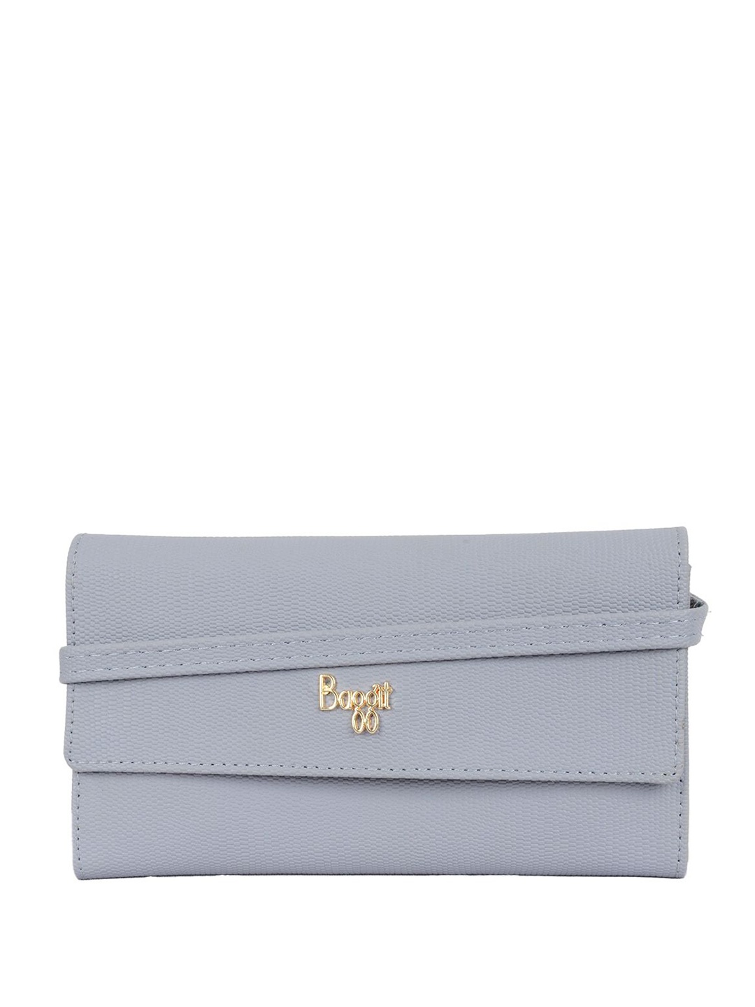 

Baggit Women PU Two Fold Wallet, Purple