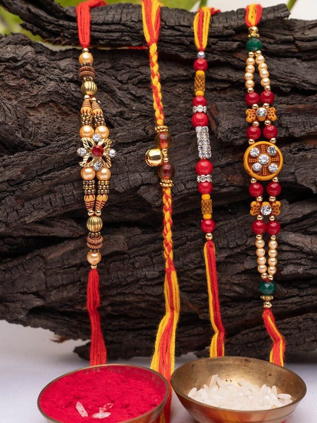

Phirki Studio Thread Rakhi, Red