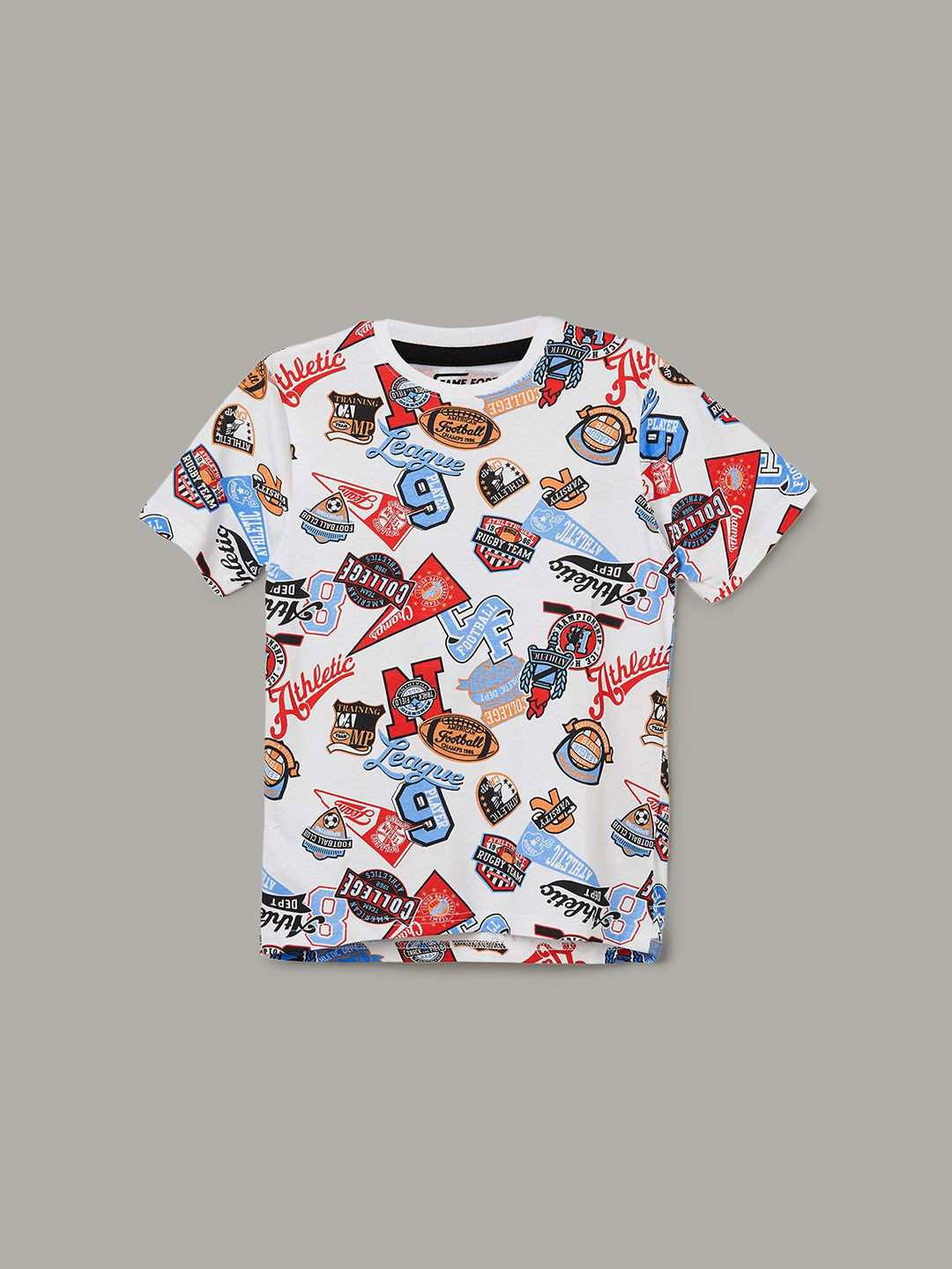 

Fame Forever by Lifestyle Boys Applique T-shirt, White