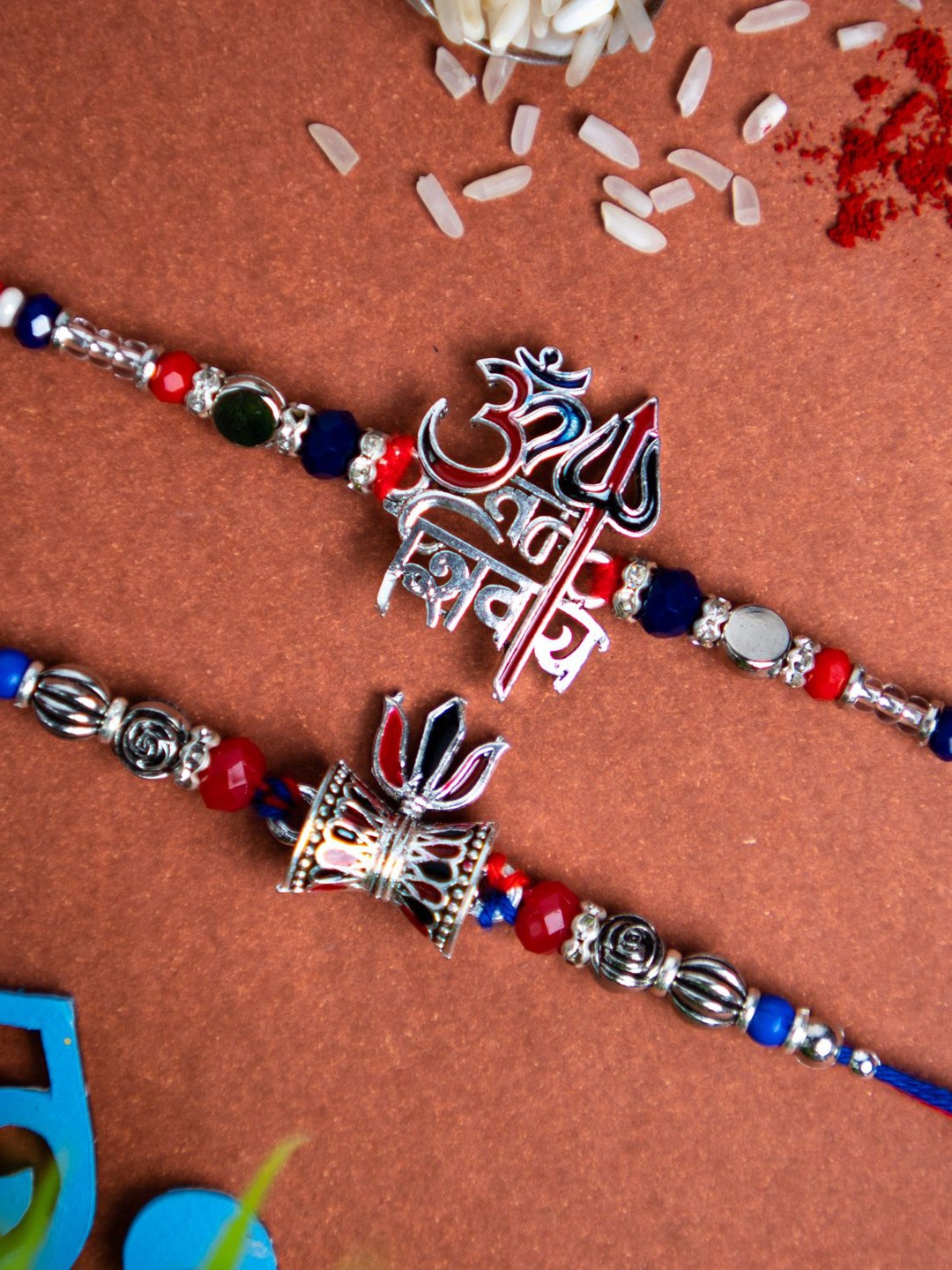 

Phirki Studio Thread Rakhi, Blue