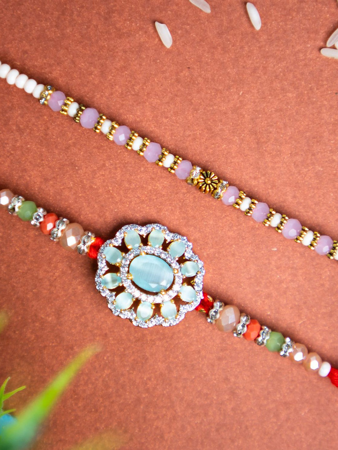 

Phirki Studio Wraparound Rakhi, Red