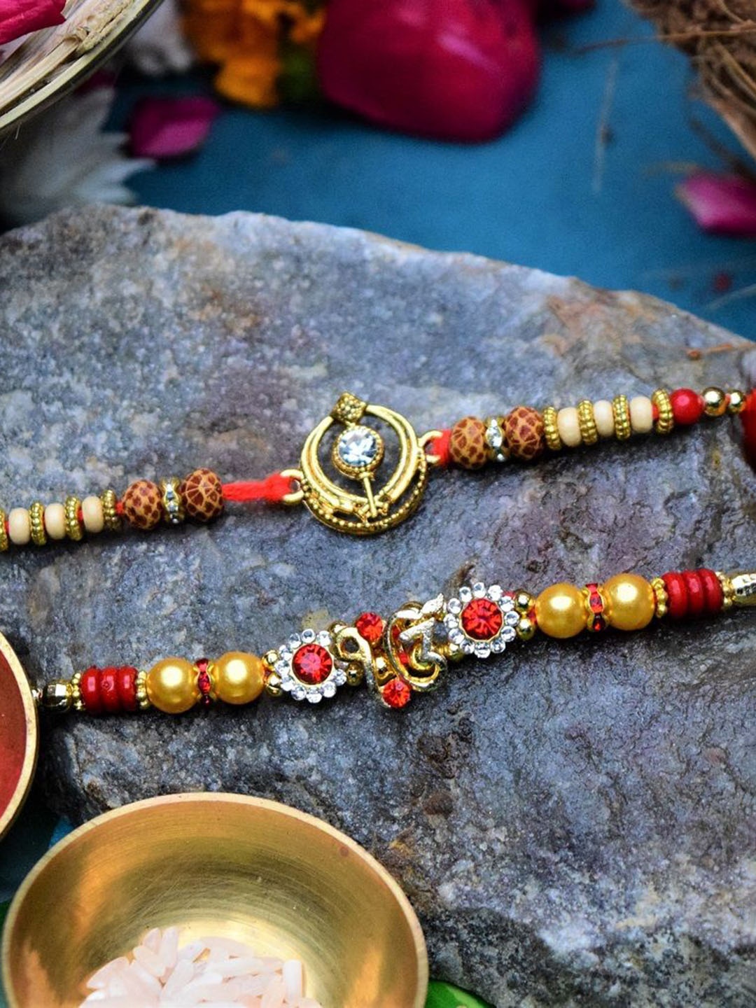 

Phirki Studio Wraparound Rakhi, Red