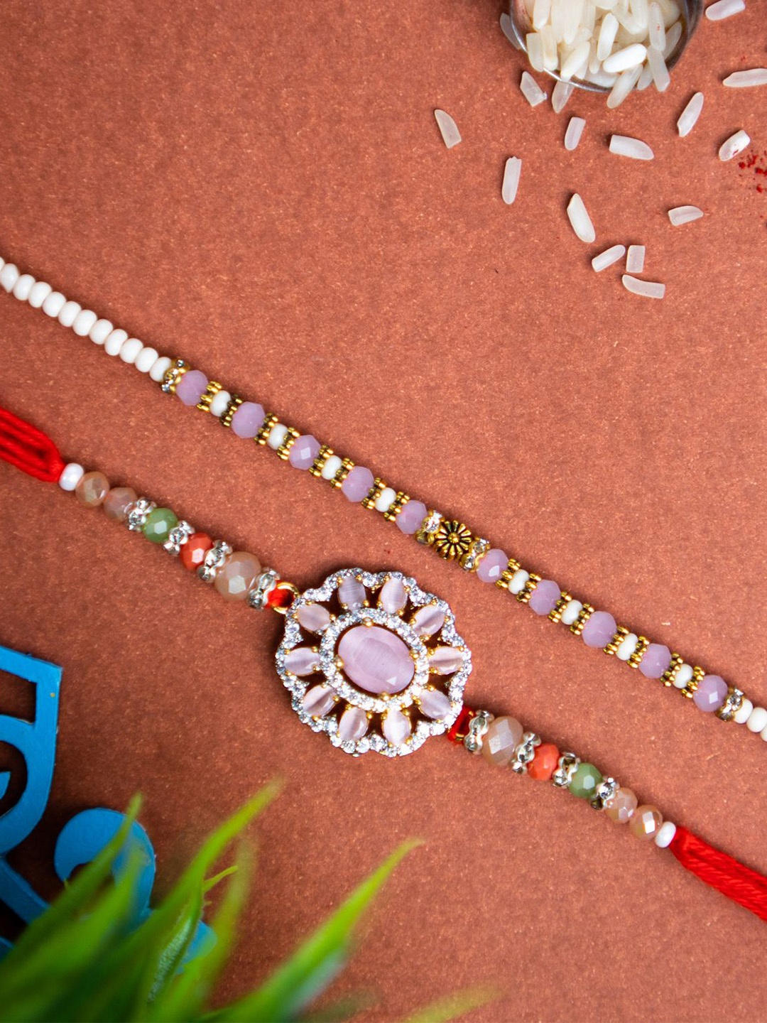

Phirki Studio Thread Rakhi, Red