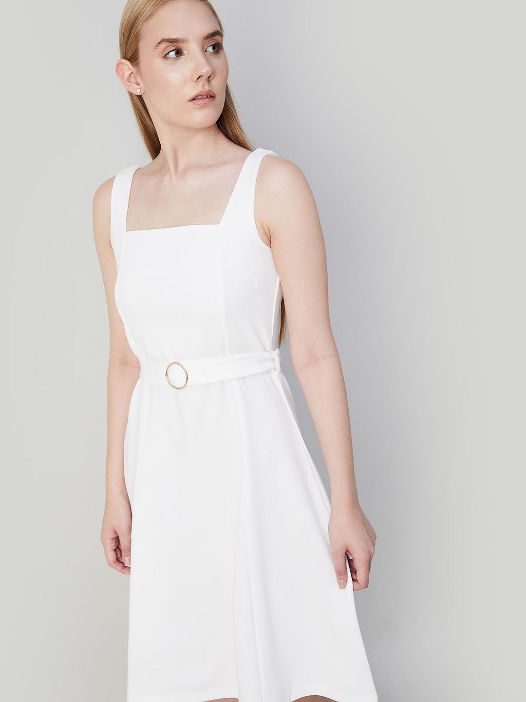 

CODE by Lifestyle A-Line Midi Dress, Off white
