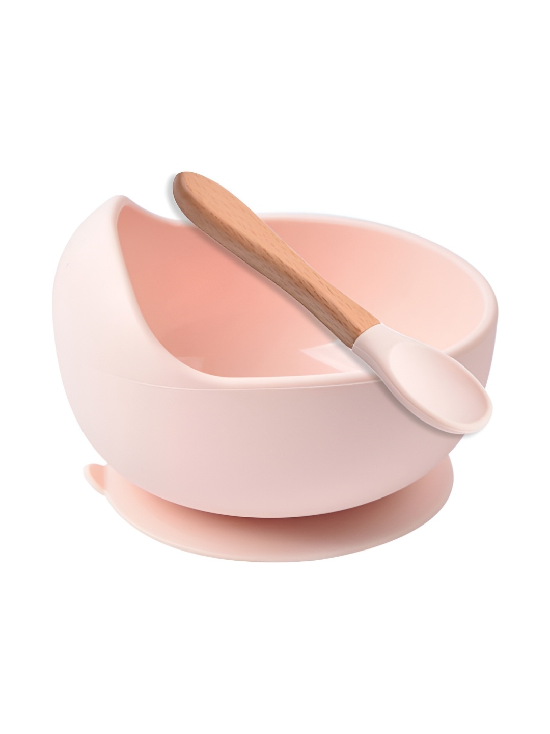 

P-Plus International Pink Baby Feeding Bowl & Spoon