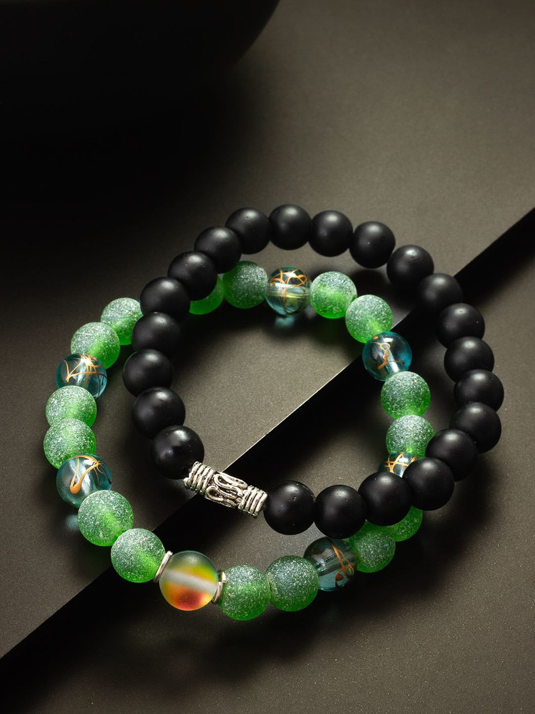 

aadita Women 2 Bracelet, Green