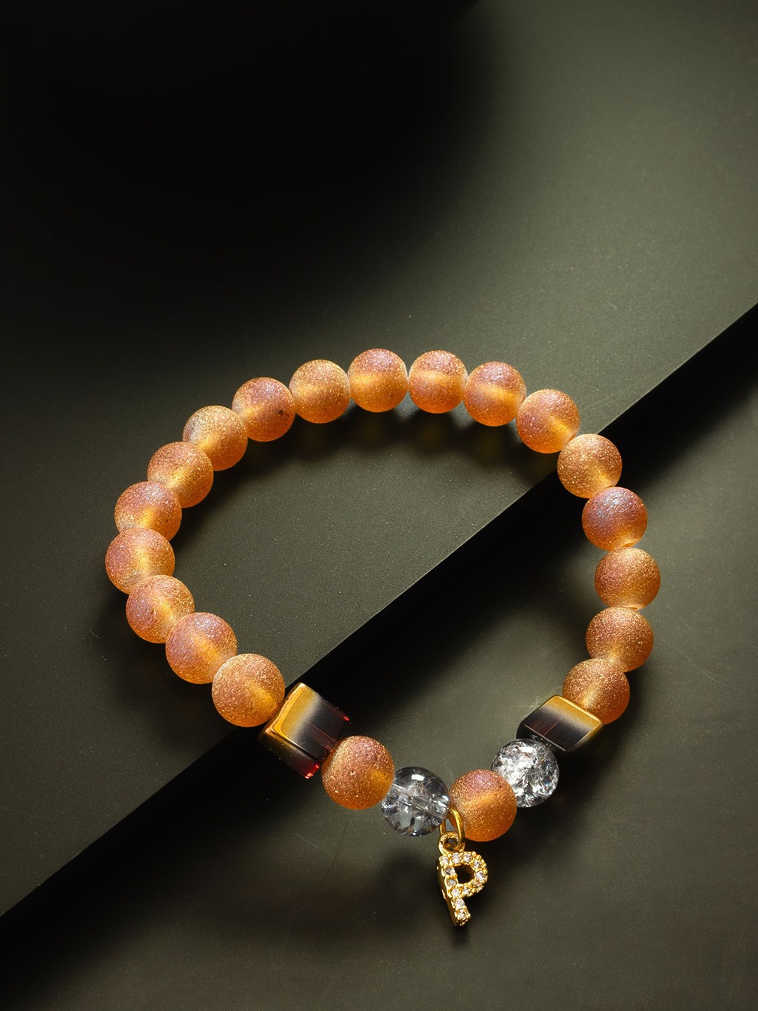 

aadita Women Bracelet, Orange