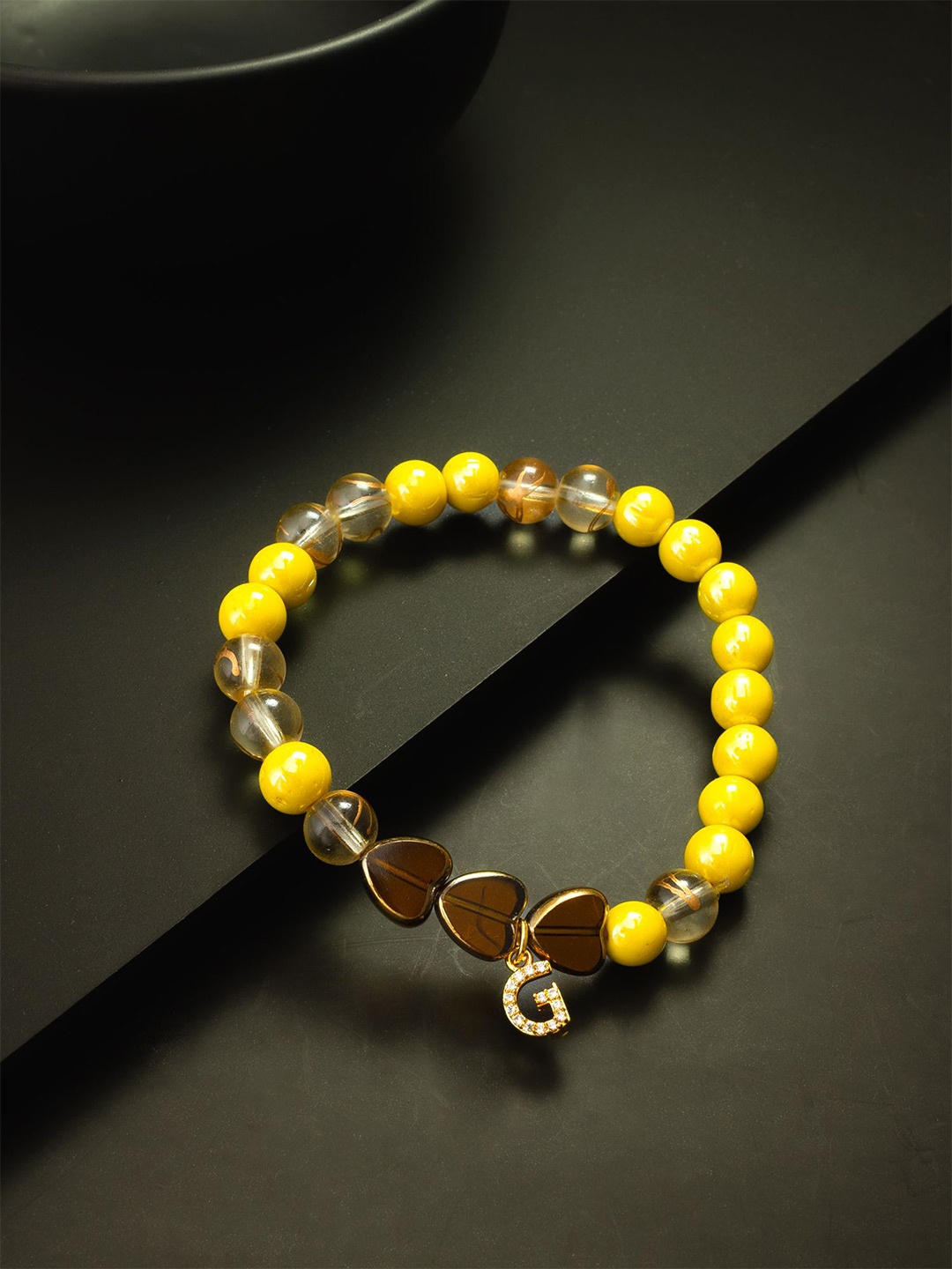 

aadita Women Bracelet, Yellow