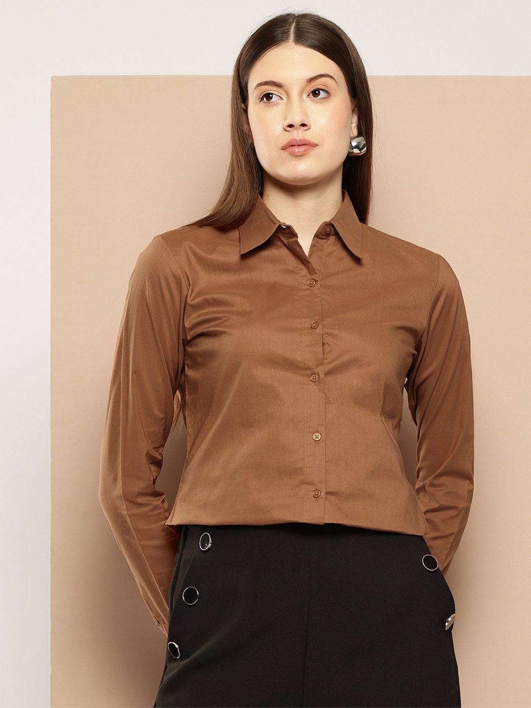 

INVICTUS Standard Formal Shirt, Rust