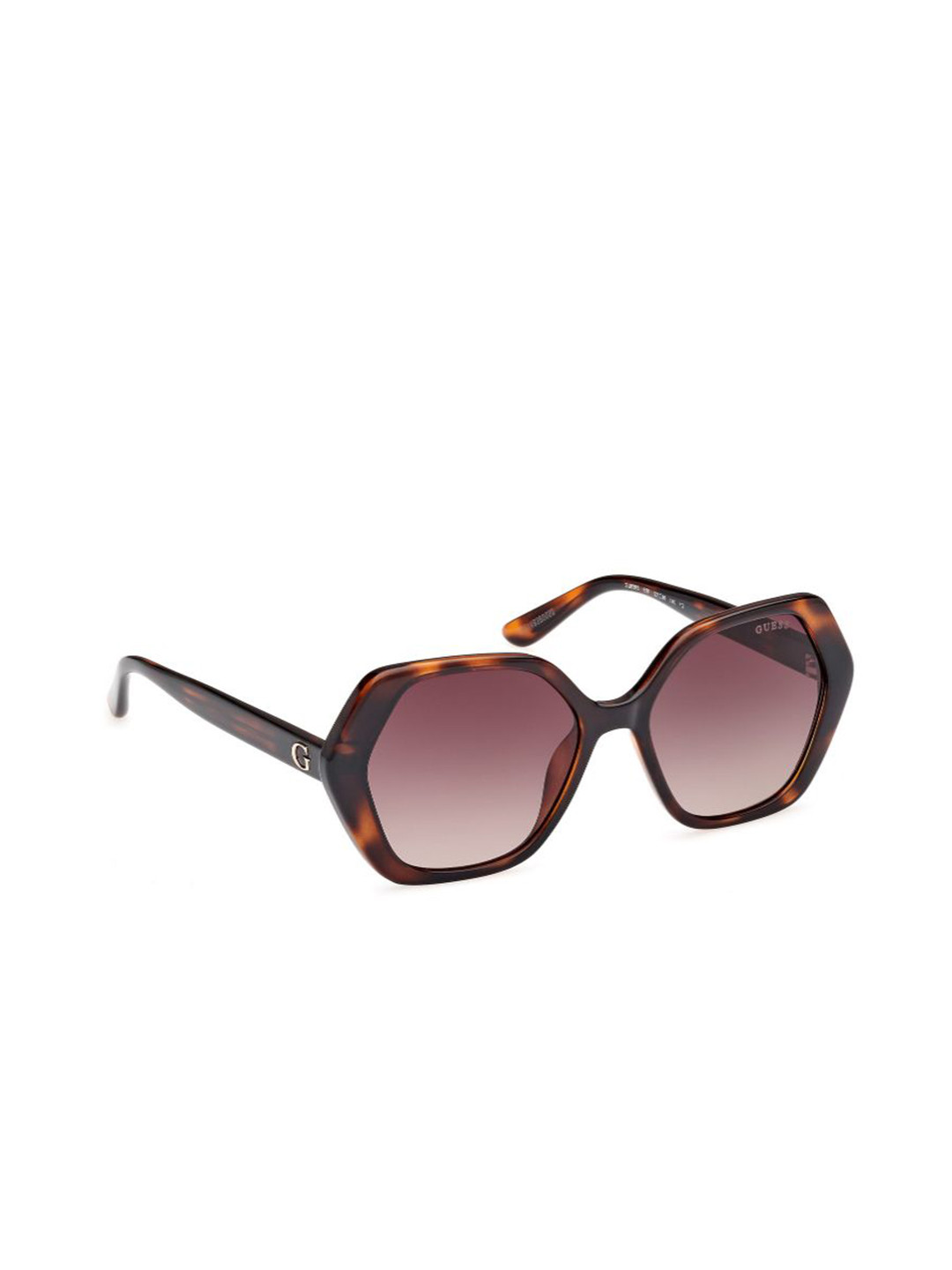 

GUESS Women Oversized Sunglasses with UV Protected Lens, Brown