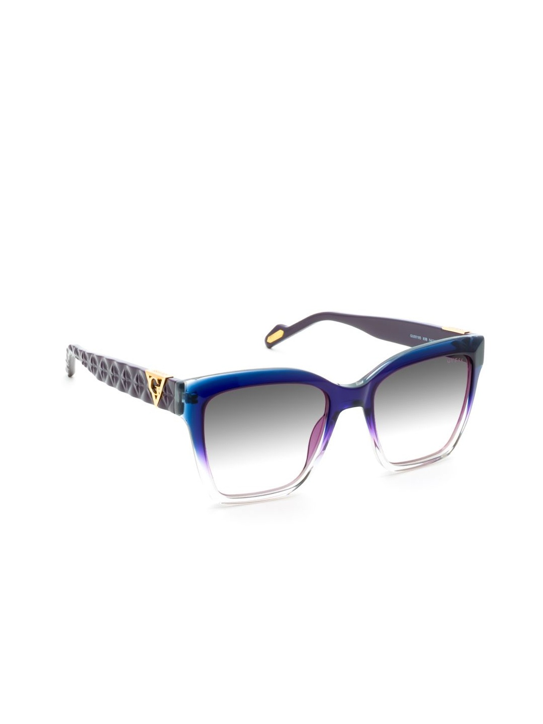 

GUESS Women Square Sunglasses with UV Protected Lens, Grey