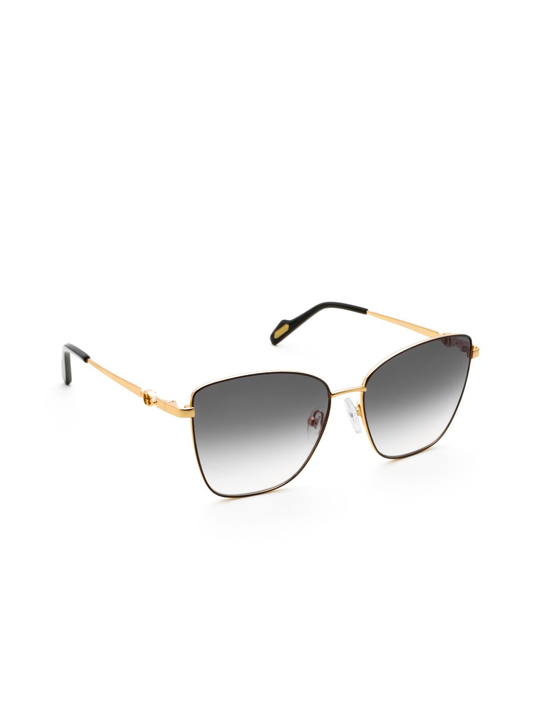 

GUESS Women Butterfly Sunglasses with UV Protected Lens, Grey