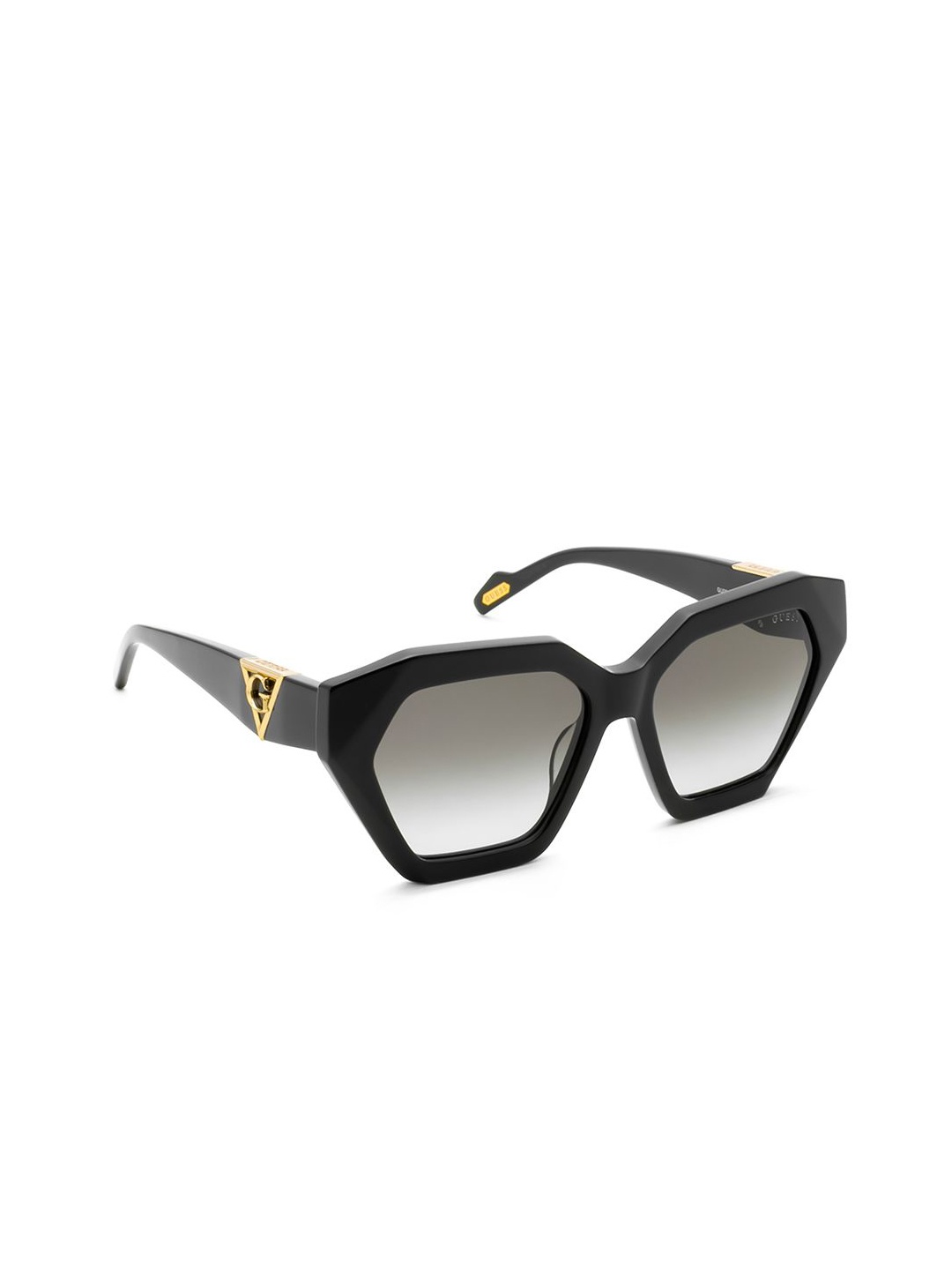 

GUESS Women Oversized Sunglasses with UV Protected Lens GUS001875501BSG, Grey