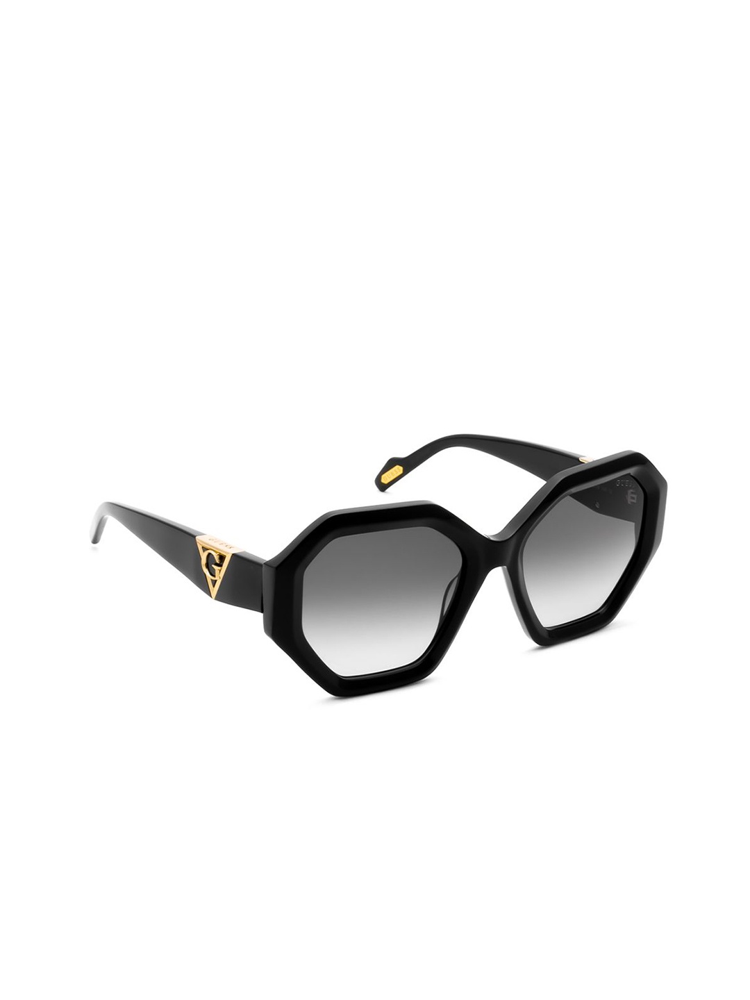 

GUESS Women Oversized Sunglasses with UV Protected Lens GUS001865201BSG, Grey