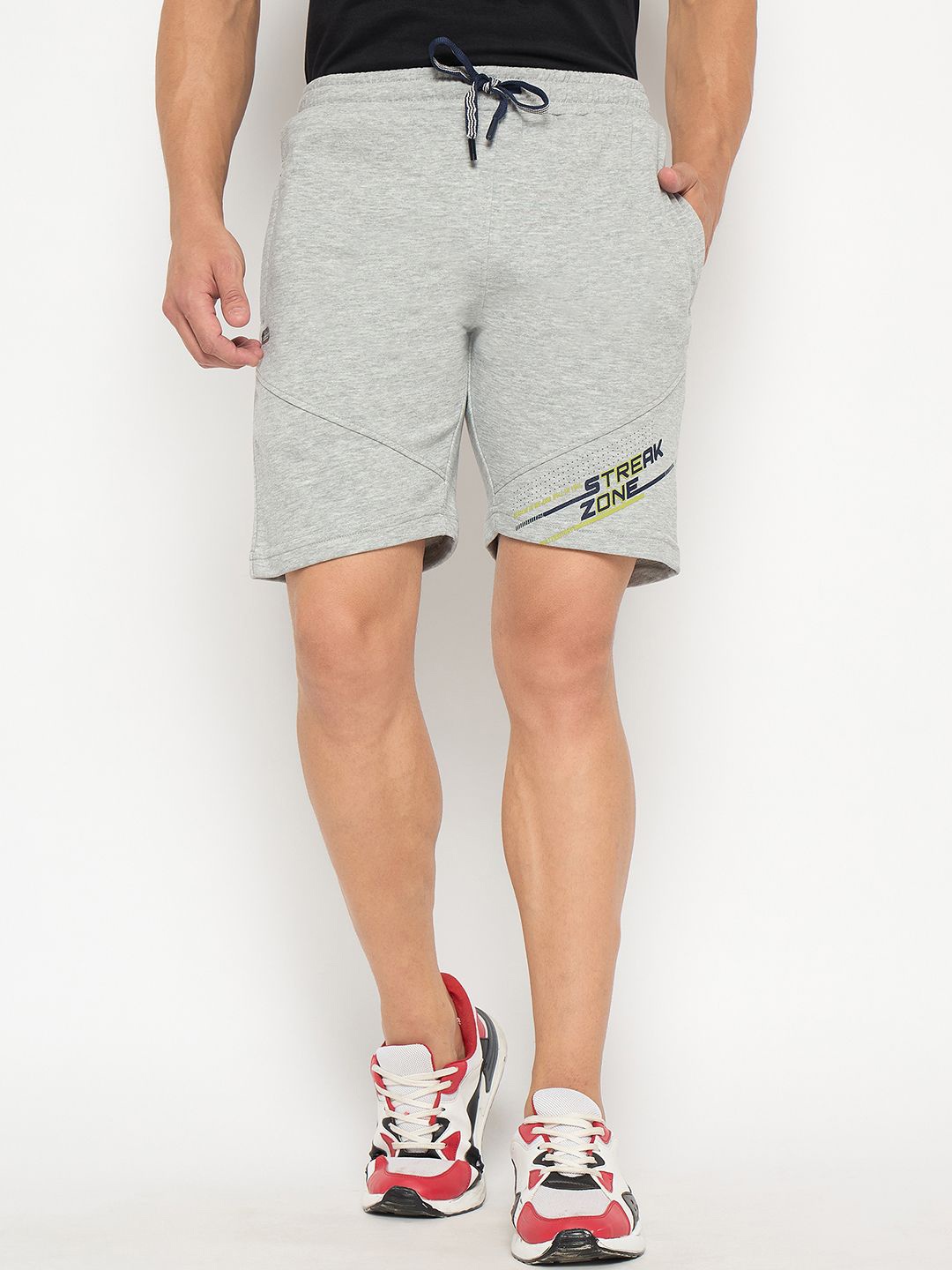 Duke Men Sports Shorts, Grey