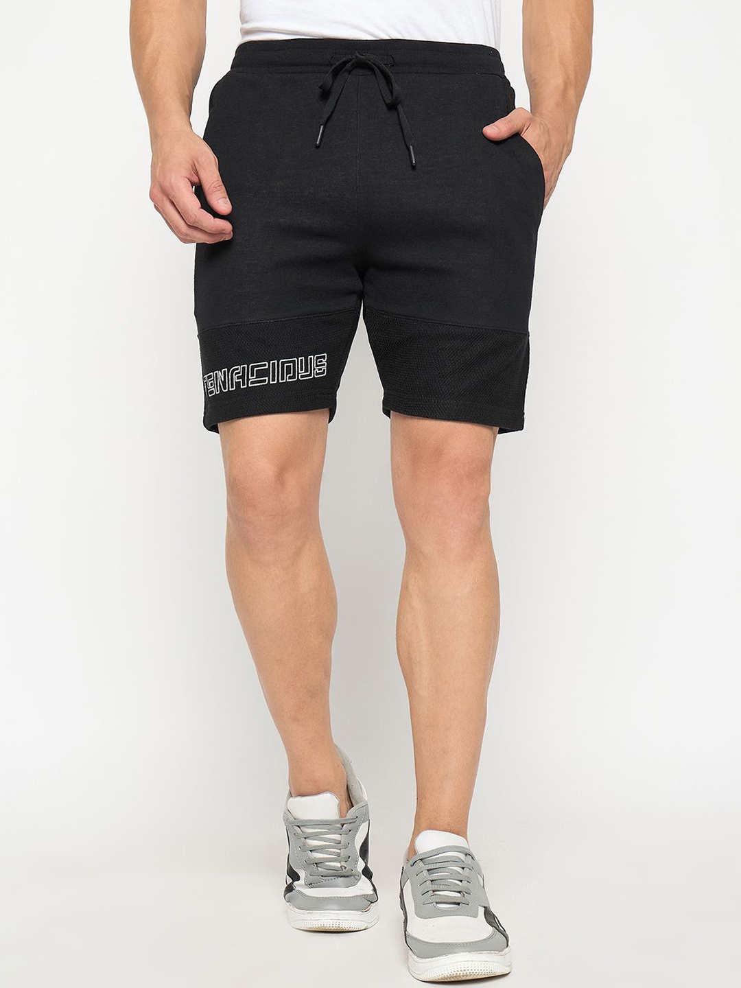 Duke Men Sports Shorts, Black