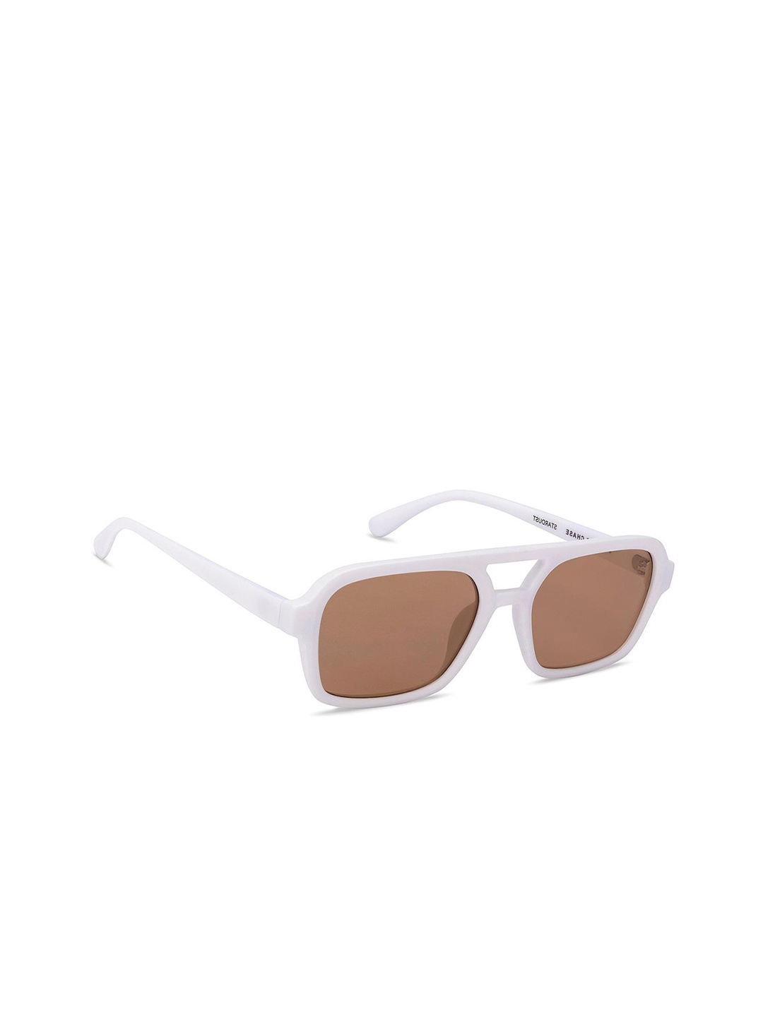 

Vincent Chase by Lenskart Unisex Rectangle Sunglasses With Polarised & UV Protected Lens 216978, Brown