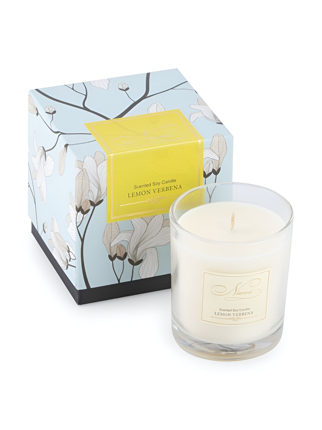 

NIANA Blue & Transparent 1 pieces Jar Candle