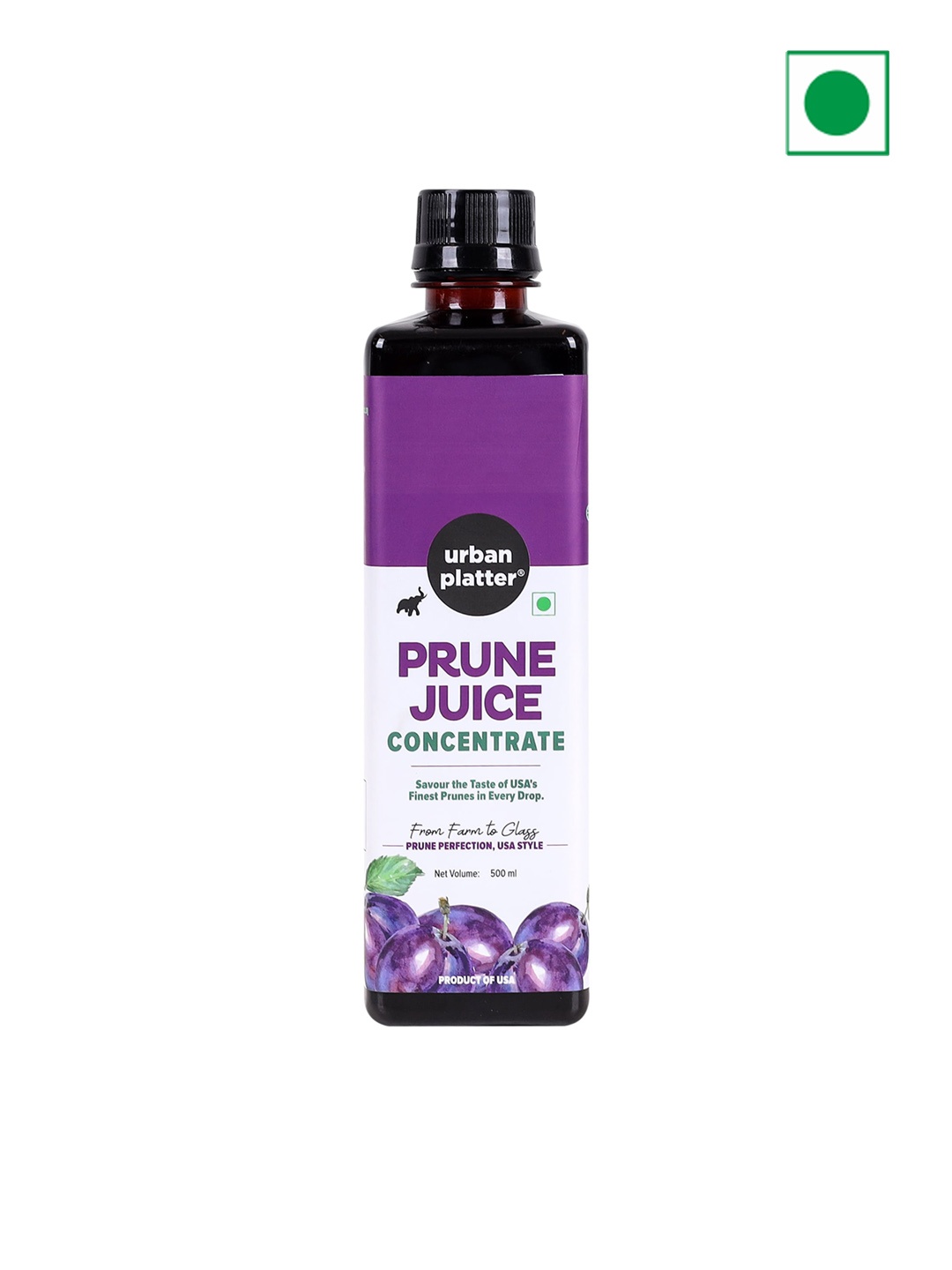 

URBAN PLATTER Prune Juice Concentrate- 500ml, Purple