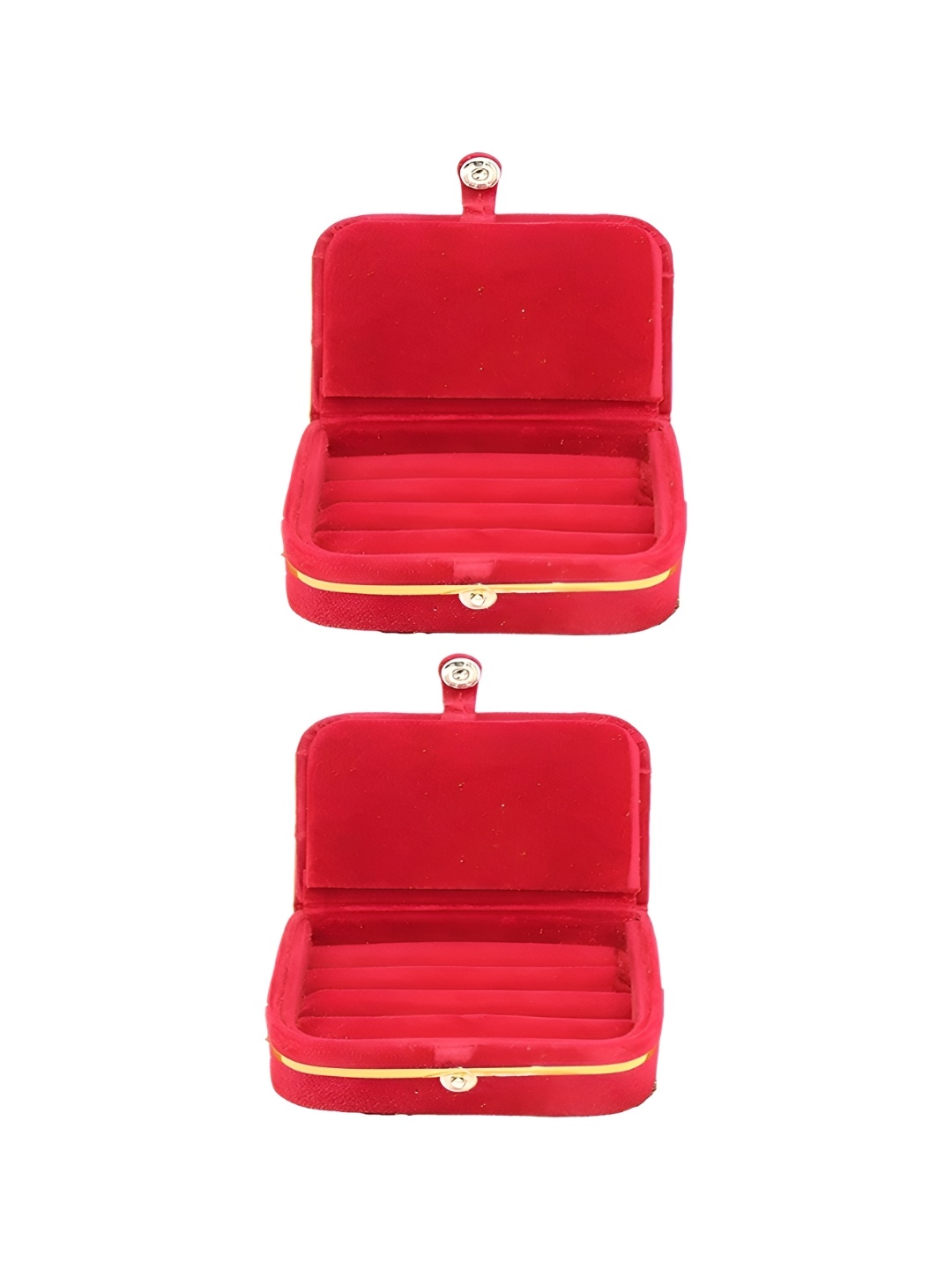 

atorakushon Maroon Set of 2 Reusable Jewellery Organiser Organisers